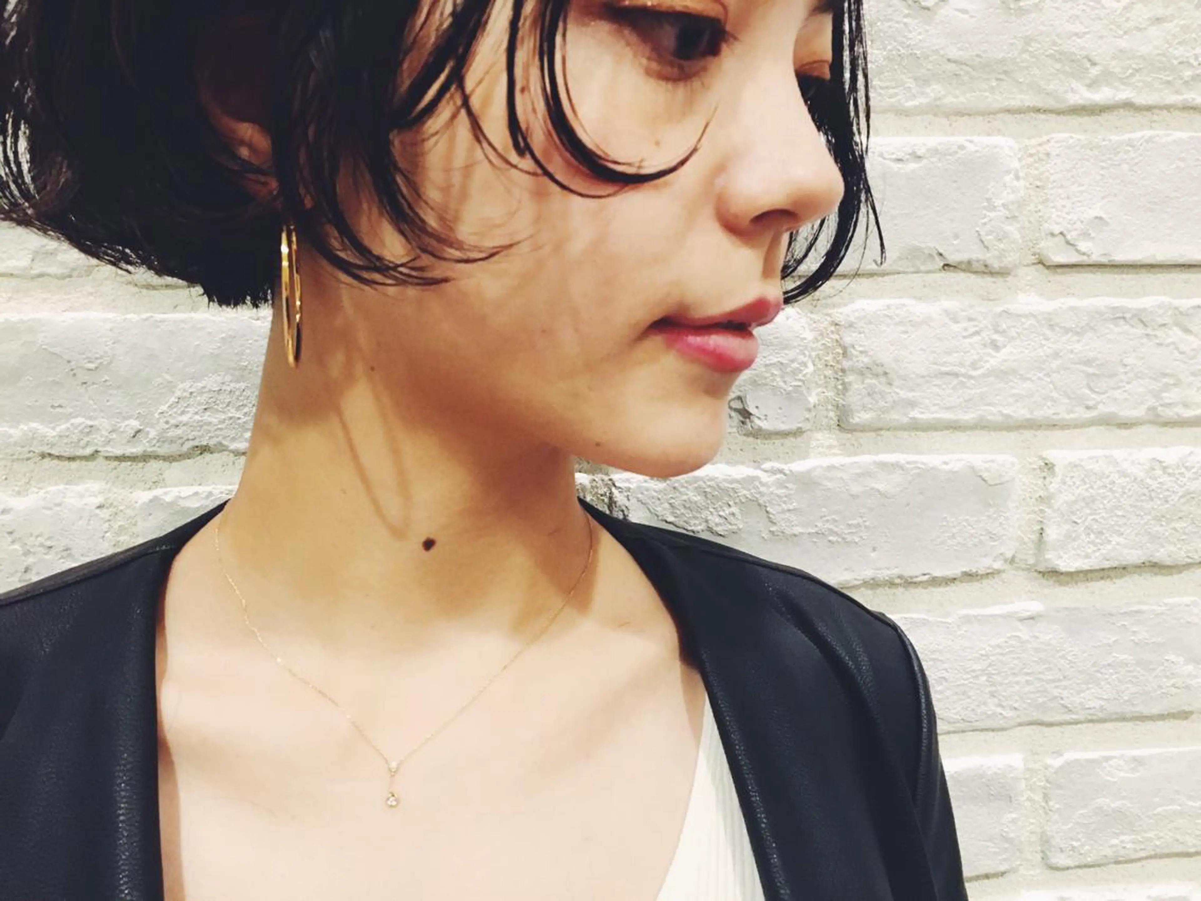 ショート カラー パーマ カット ヘアカラー トリートメント la fith所属・rico_by ヘアとアイブロウのヘアスタイル