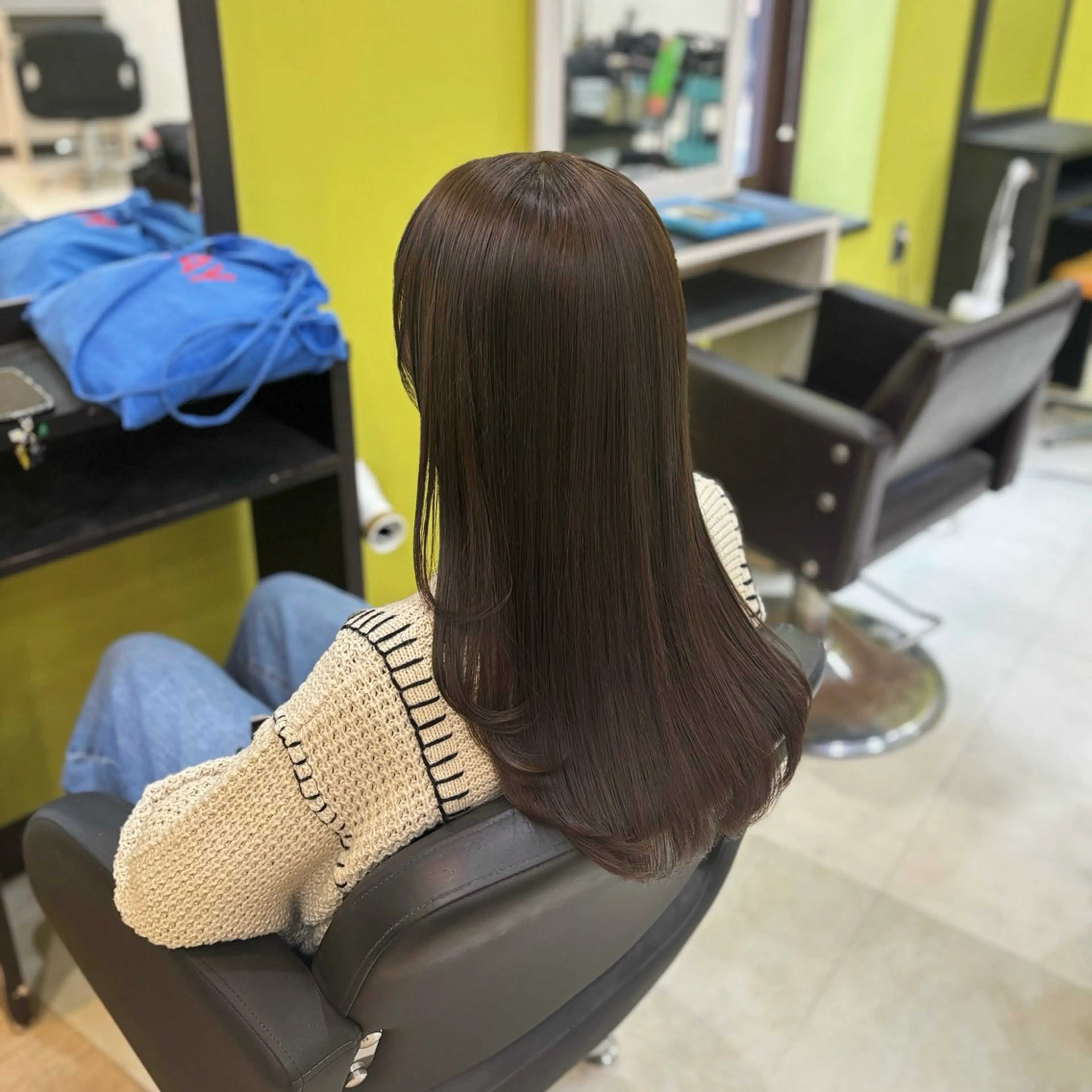 セミロング カット ヘアカラー トリートメント MIRAN stylistのヘアスタイル