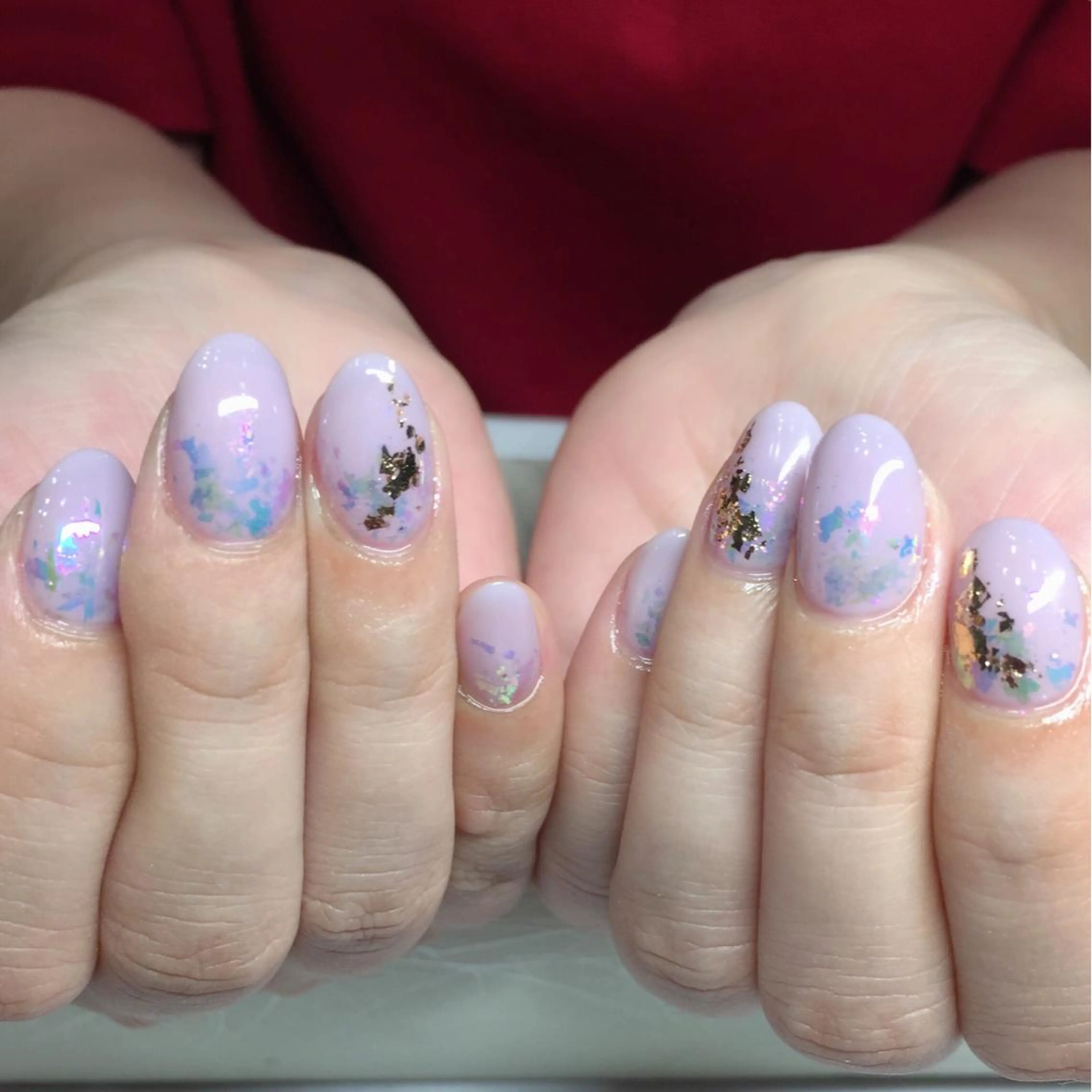 ネイル オーロラネイル ガールネイルサロン所属・ガール ネイルサロンのネイルデザイン