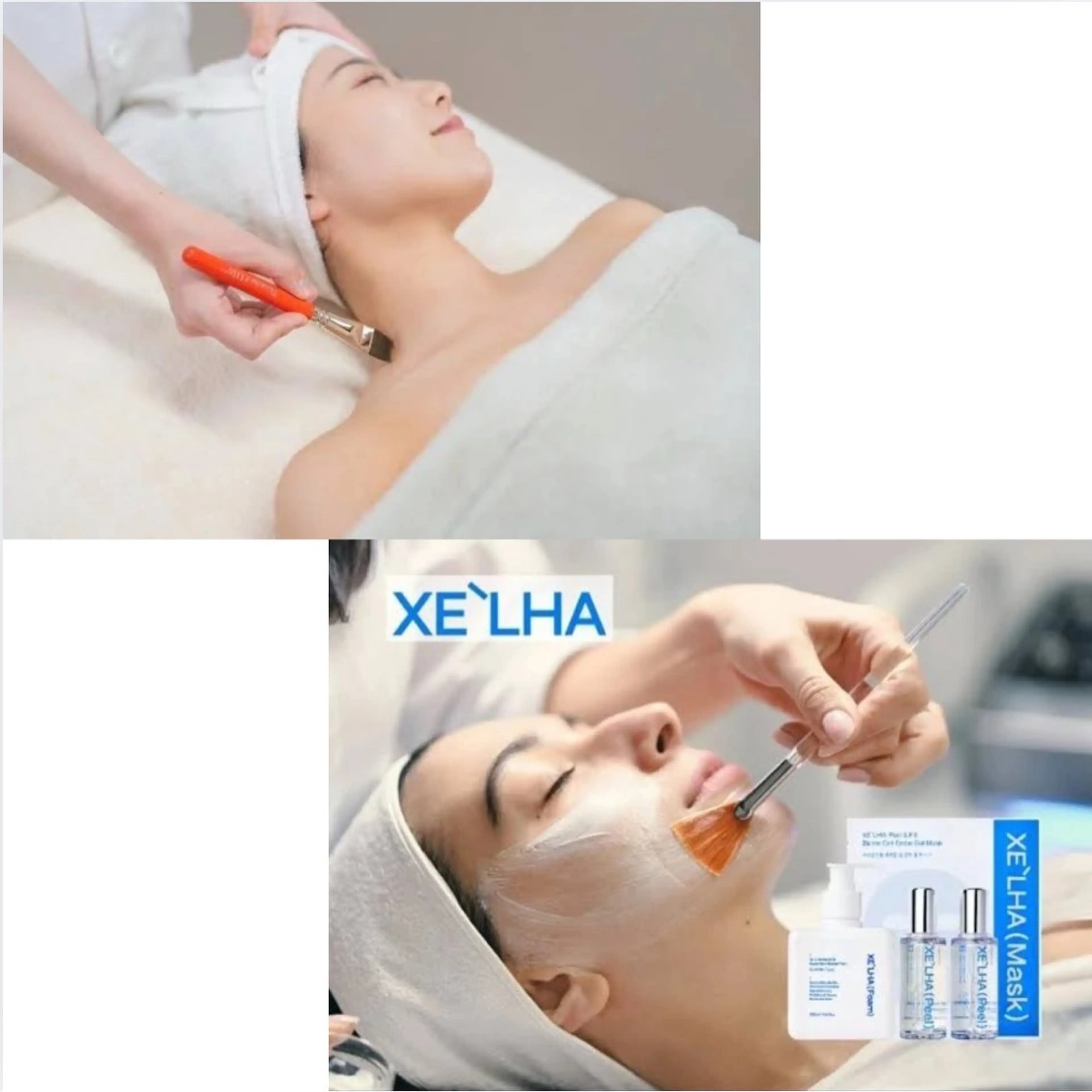 【韓国最新美容お試し2回セット】ララピール+セラピール+パックの写真