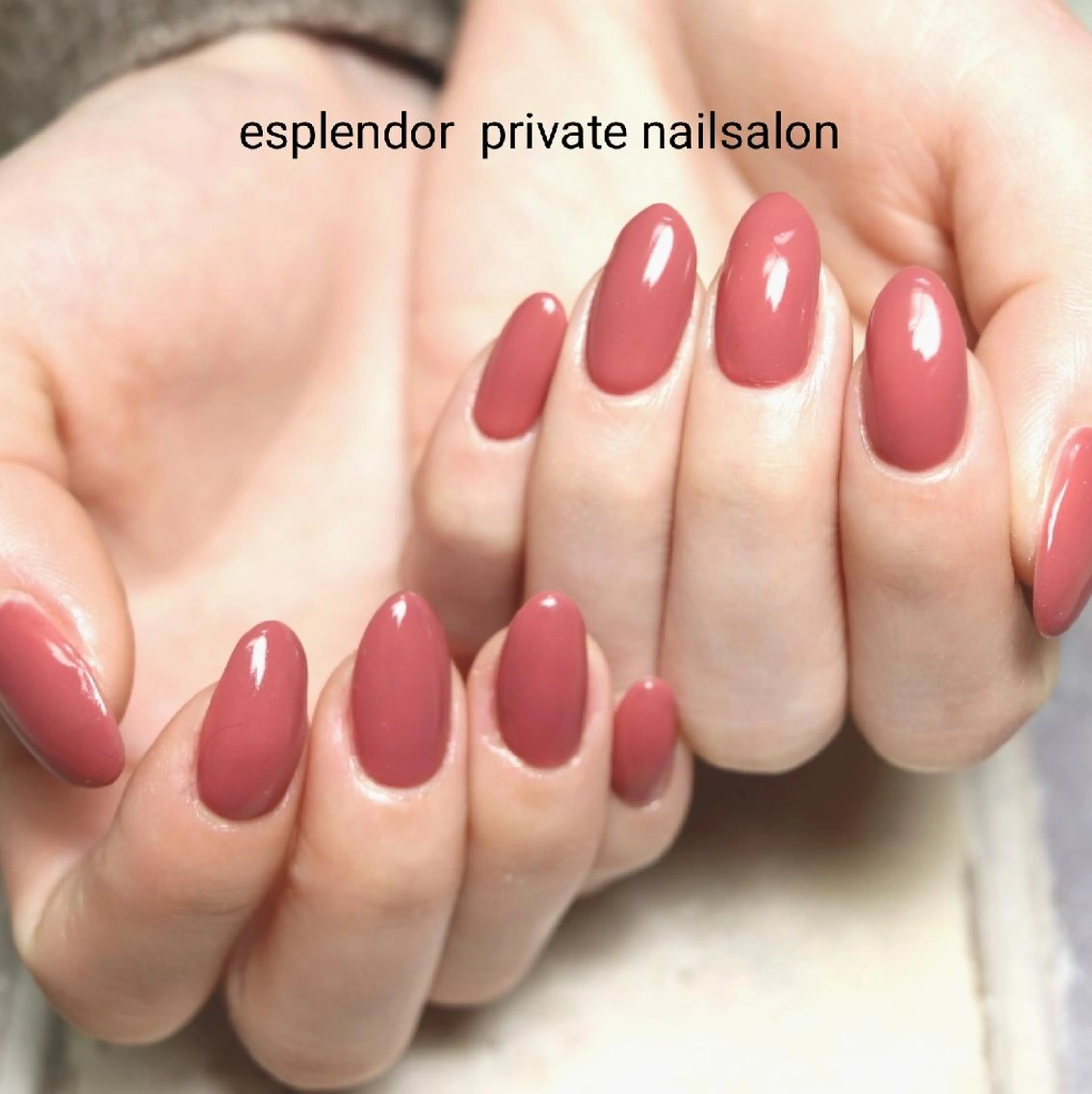 ネイル ワンカラーネイル esplendor  エスプレンドル所属・esplendor  エスプレンドルのネイルデザイン