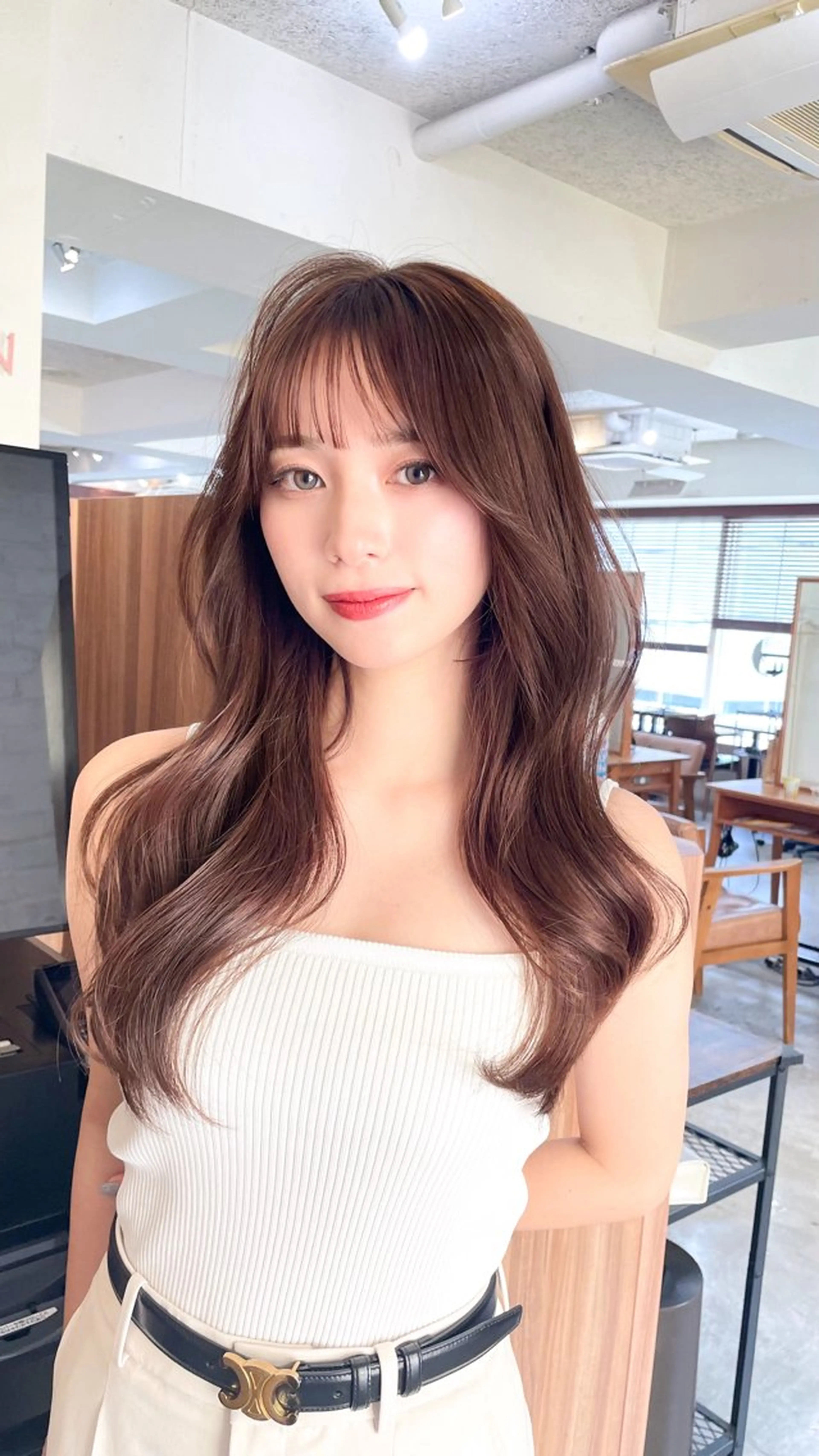 ミディアム カラー TOI所属・内野 龍海 / レイヤーカットのヘアスタイル