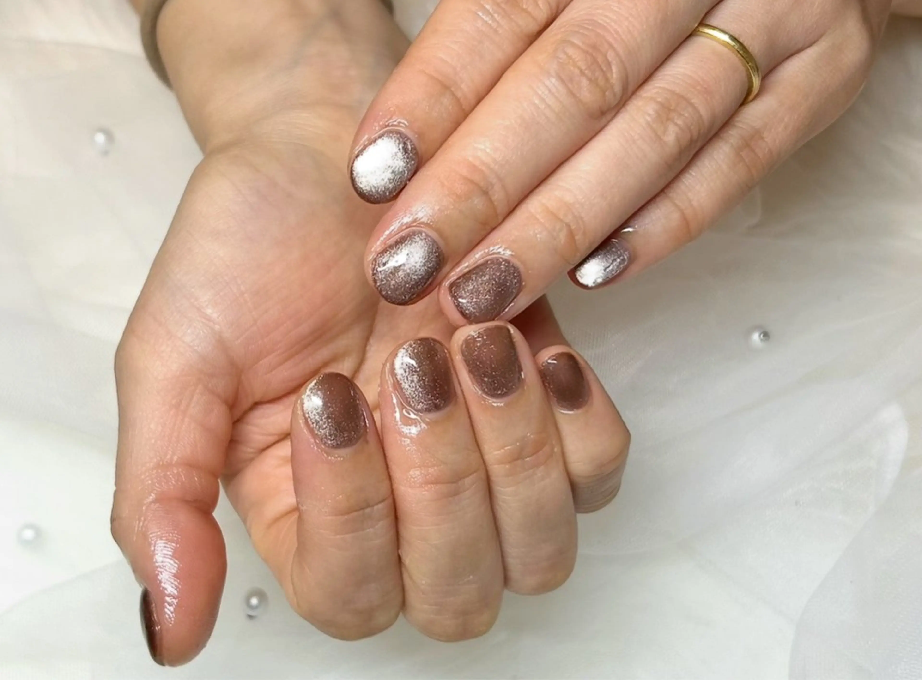 ネイル フラッシュネイル マグネットネイル 持ち込み 頑張る女性の味方✴︎ M.i　nail ♡のネイルデザイン