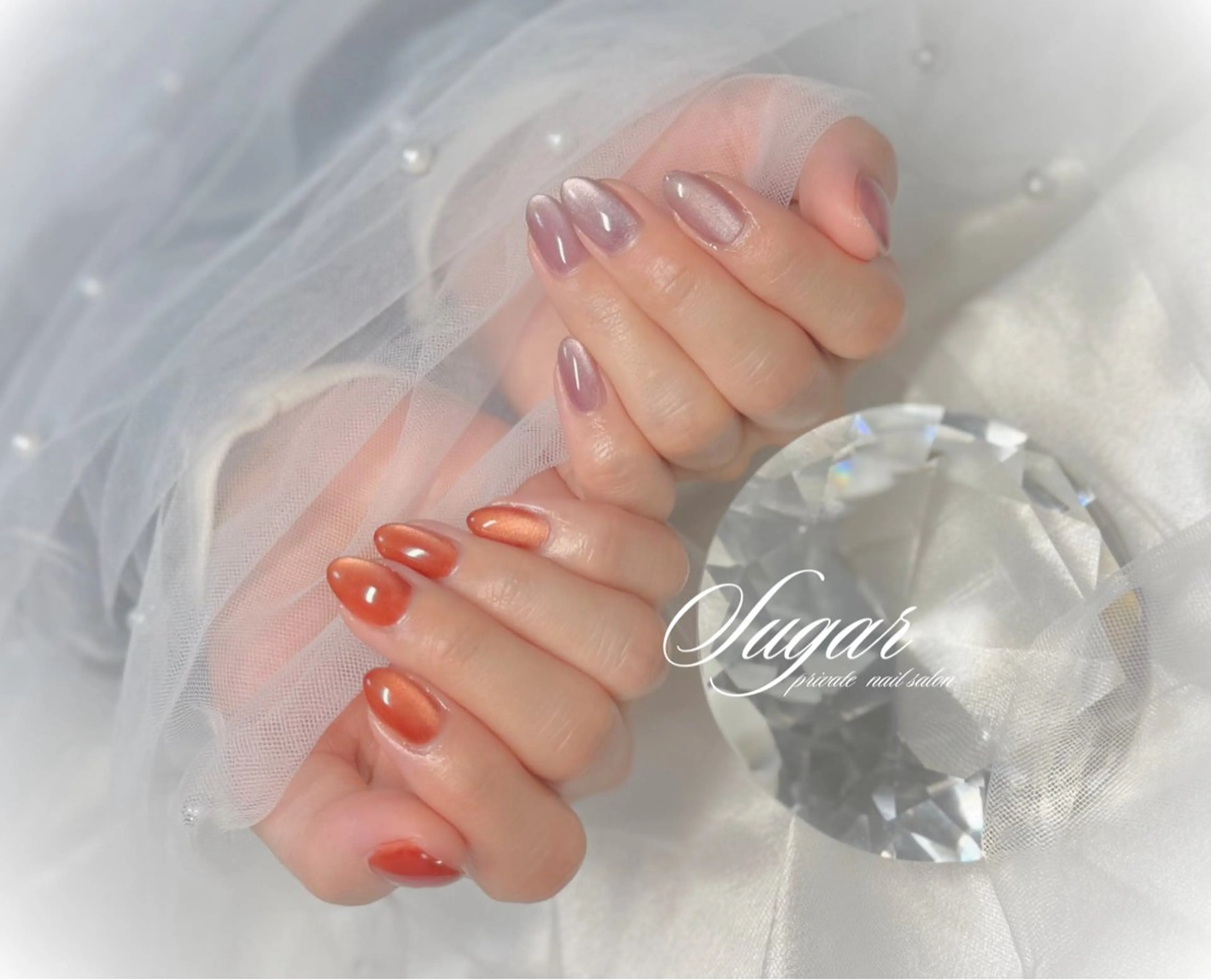 ネイル マグネットネイル Nail salon Sugarのネイルデザイン