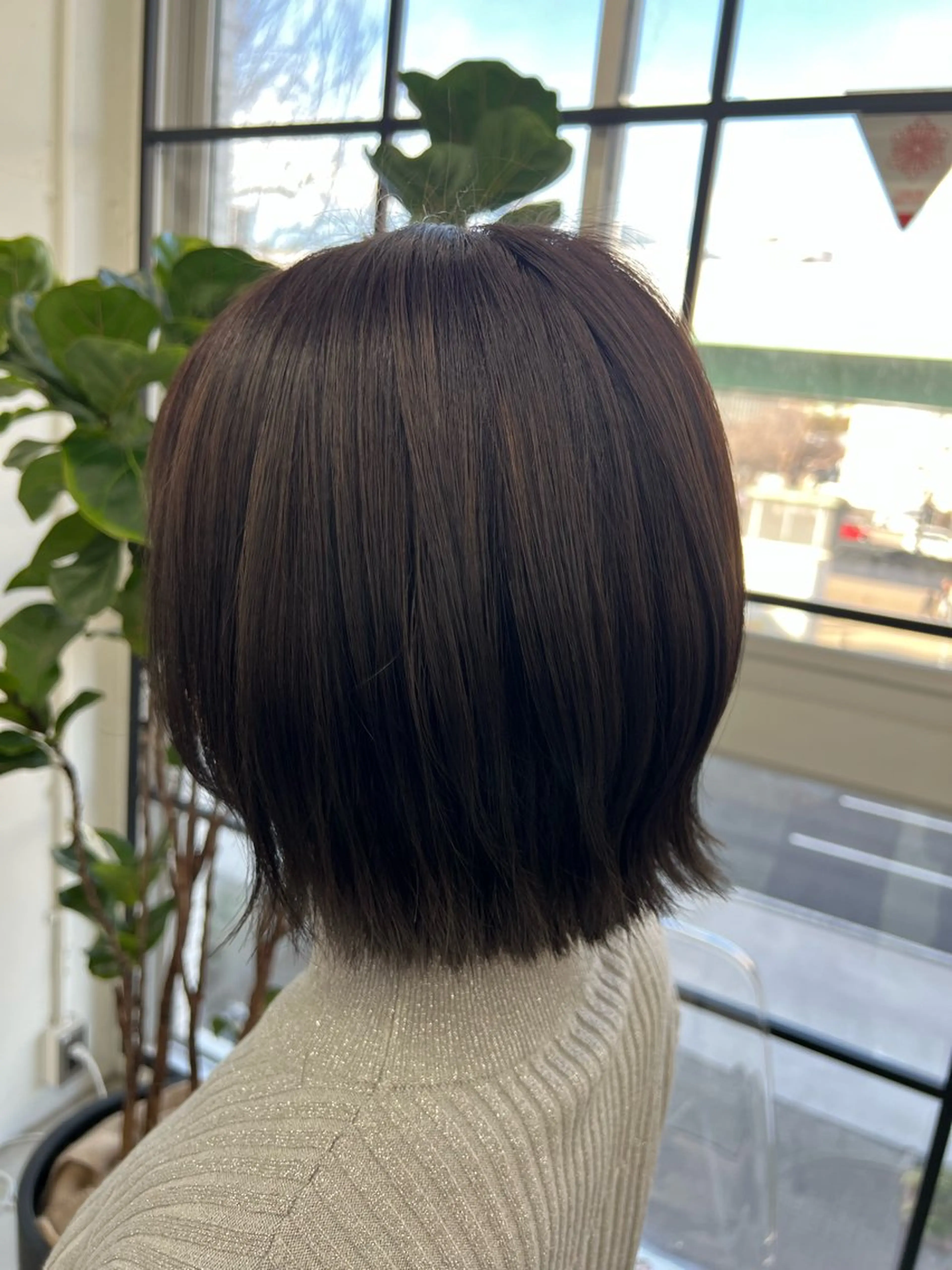 ショート ボブレイヤー ボブ くびれヘア 顔まわりレイヤー 顔周りカット カット あすか JILLSTUDIOのヘアスタイル