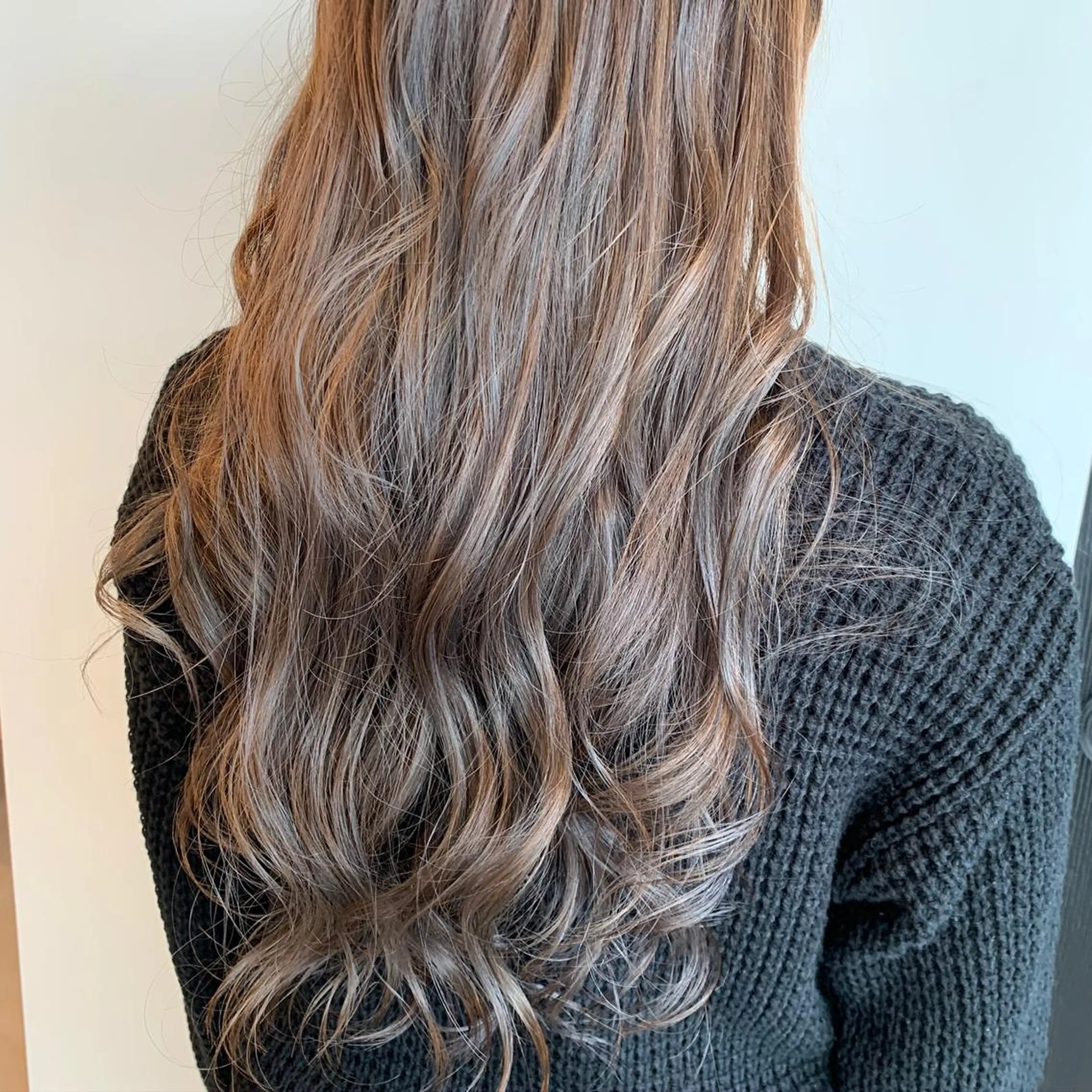 ミディアム カラー Silk-lei【銀座店】所属・銀座/美髪縮毛矯正 /髪質改善/山本翔華のヘアスタイル