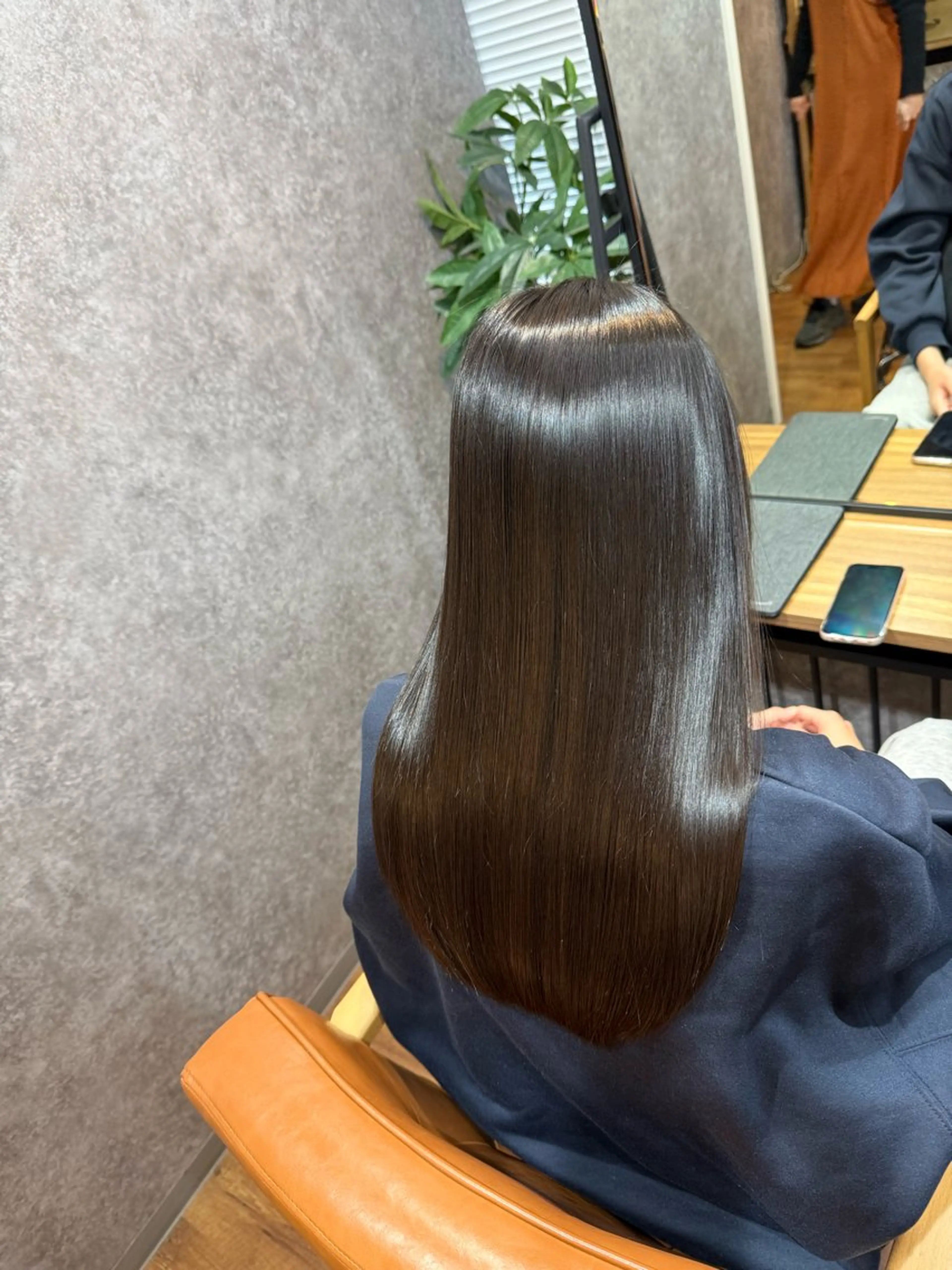 ロング カット 縮毛矯正 トリートメント cocoa【ココア】船橋所属・cocoa船橋🦄 chinamiのヘアスタイル