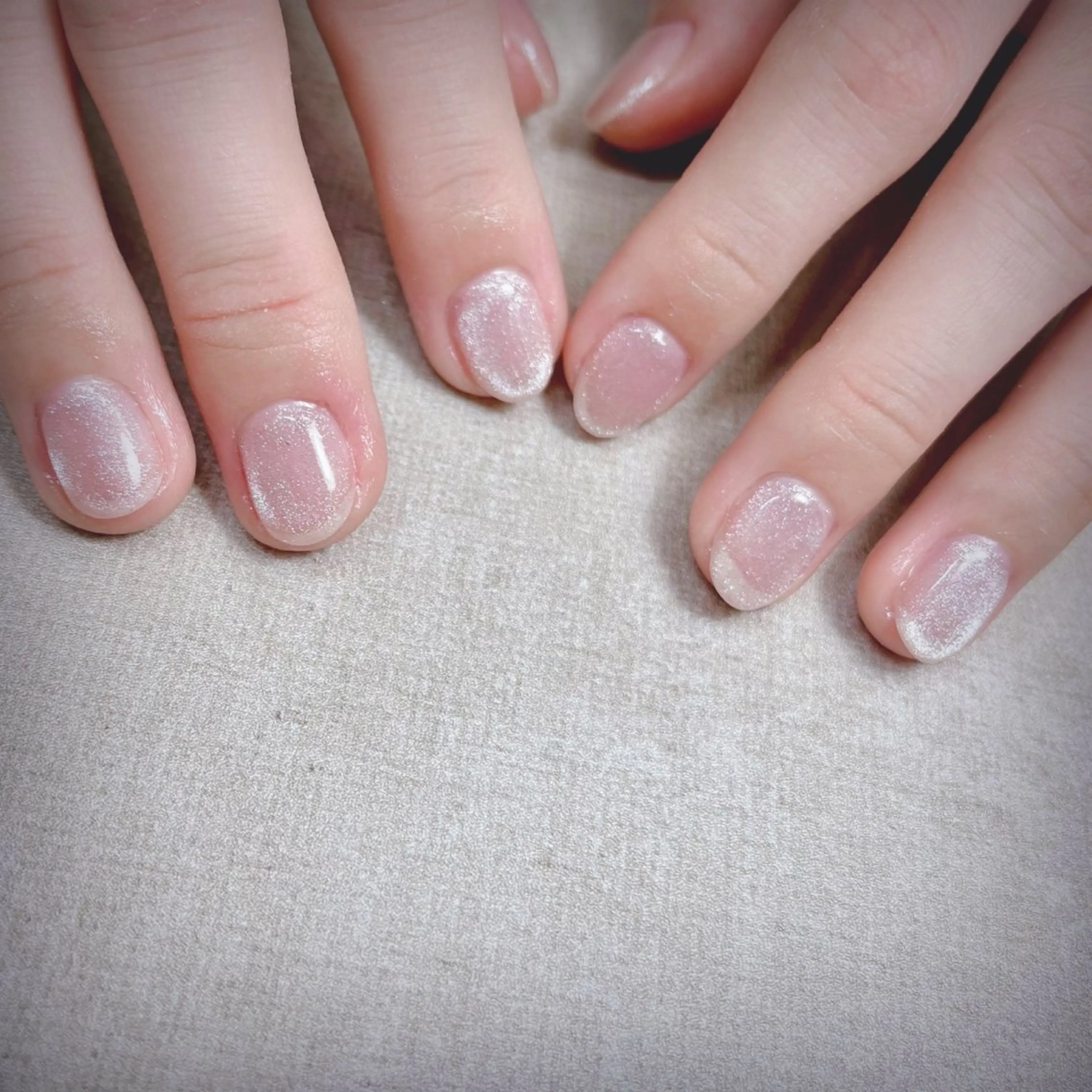 ネイル マグネットネイル ピンク chic_nail chieのネイルデザイン