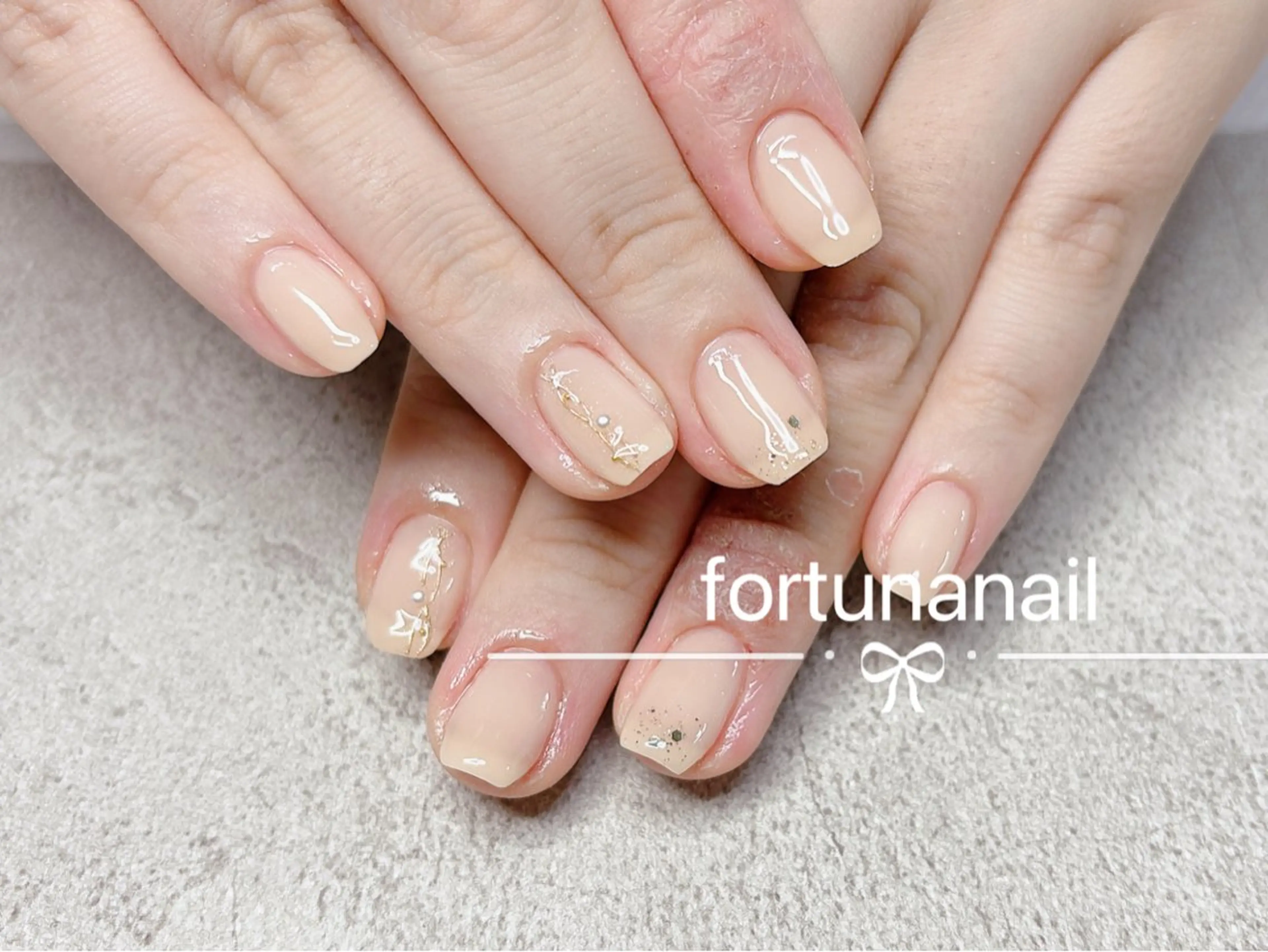 ネイル ハンドネイル ハンドケア Nail •Head スパFortunaのネイルデザイン