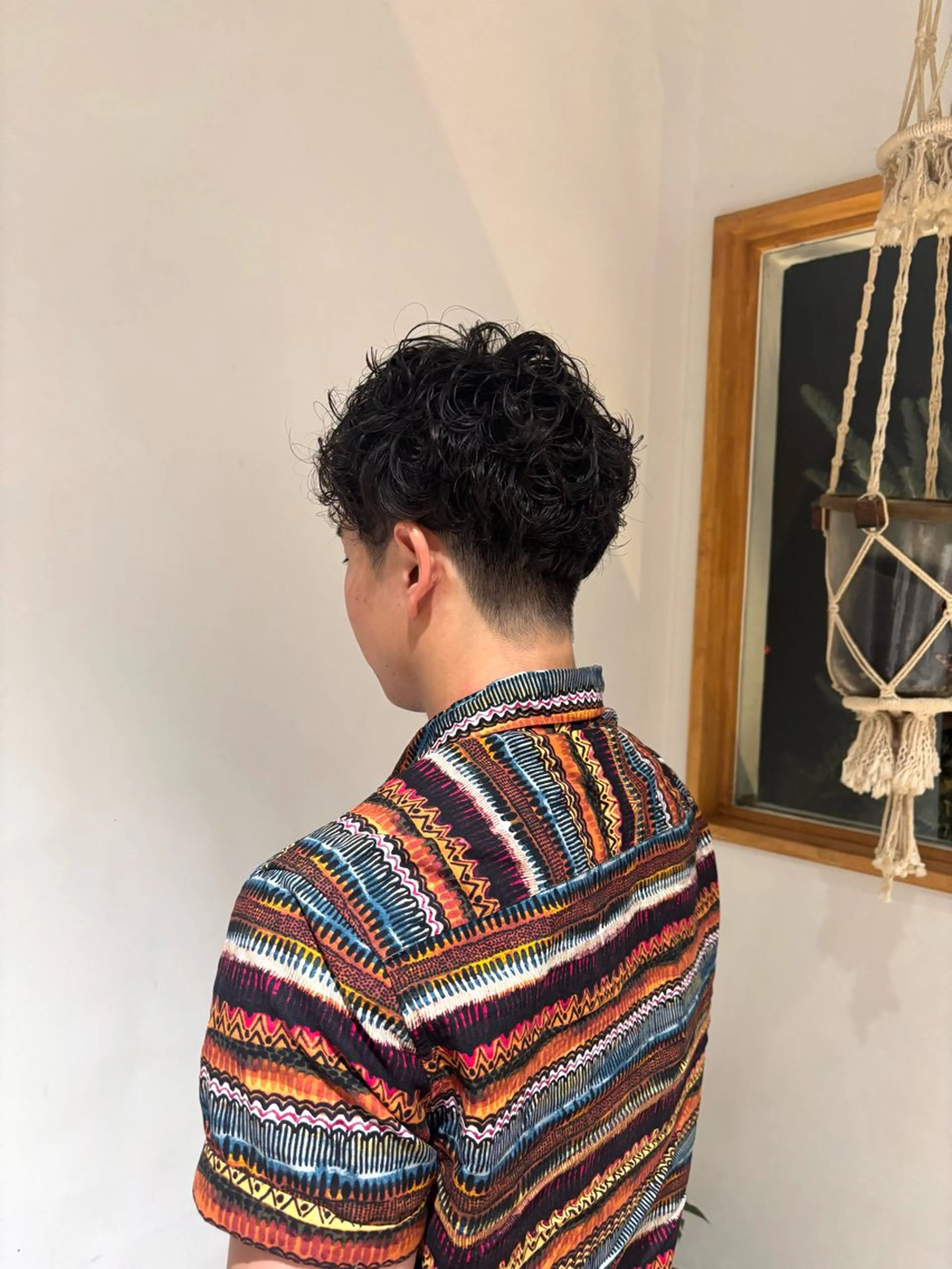 パーマ メンズ メンズパーマ パライソ南公園店 神津 由依のヘアスタイル