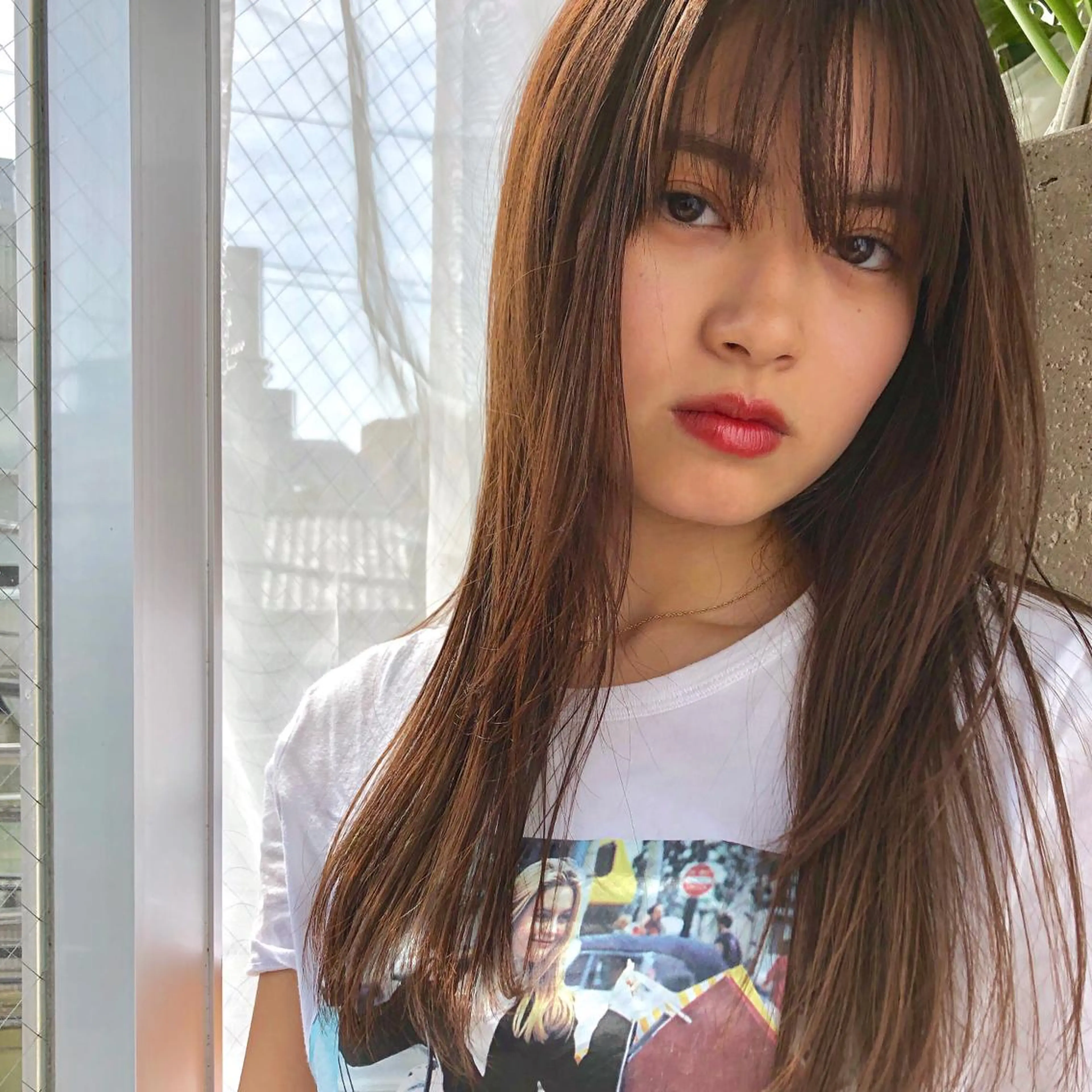 セミロング カラー パーマ カット 縮毛矯正 トリートメント tane.所属・【ダメージレス施術】 【透明感】北村 拓也のヘアスタイル