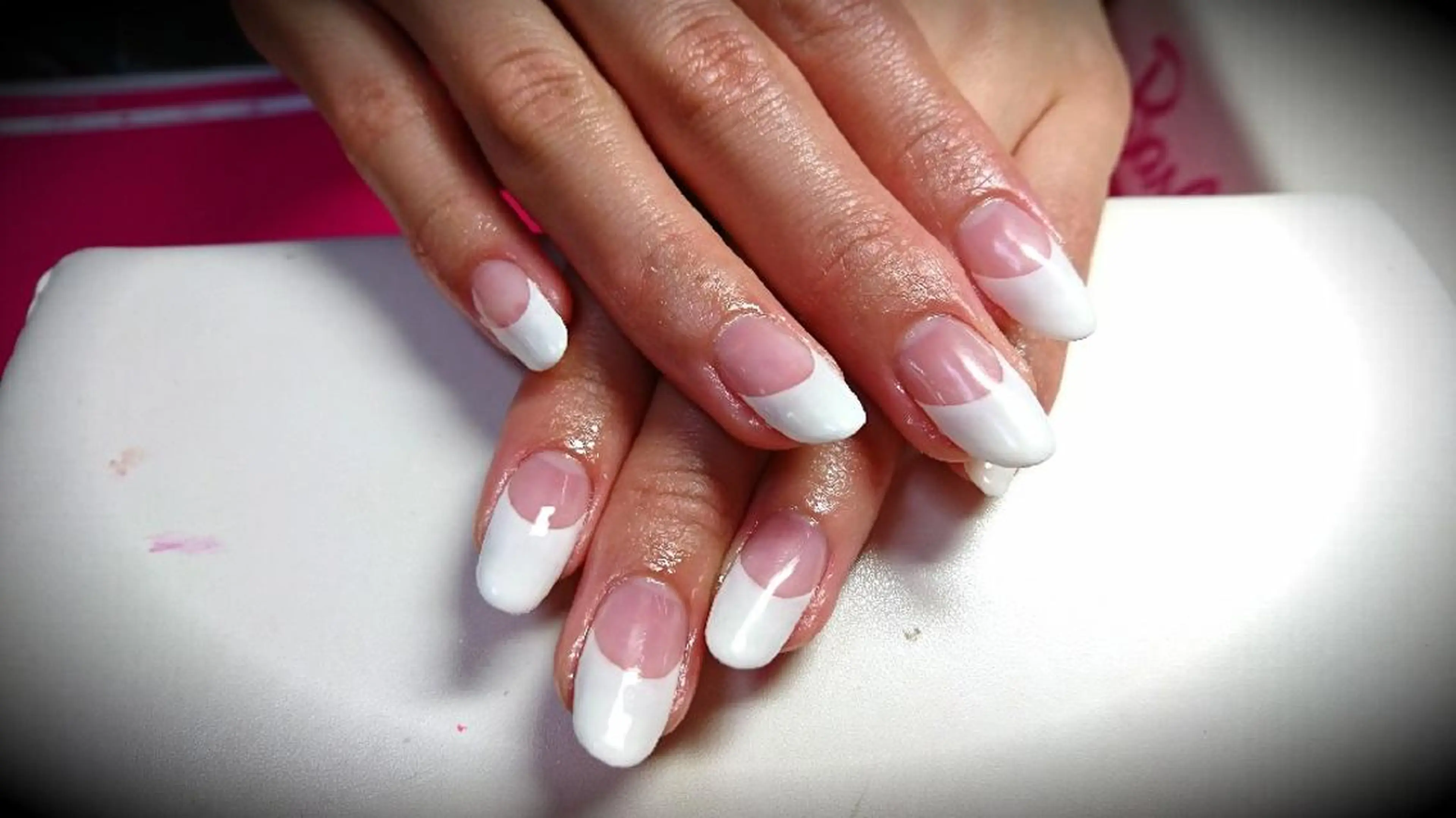 ネイル フレンチネイル シンプルネイル ホワイト nail yukkoのネイルデザイン