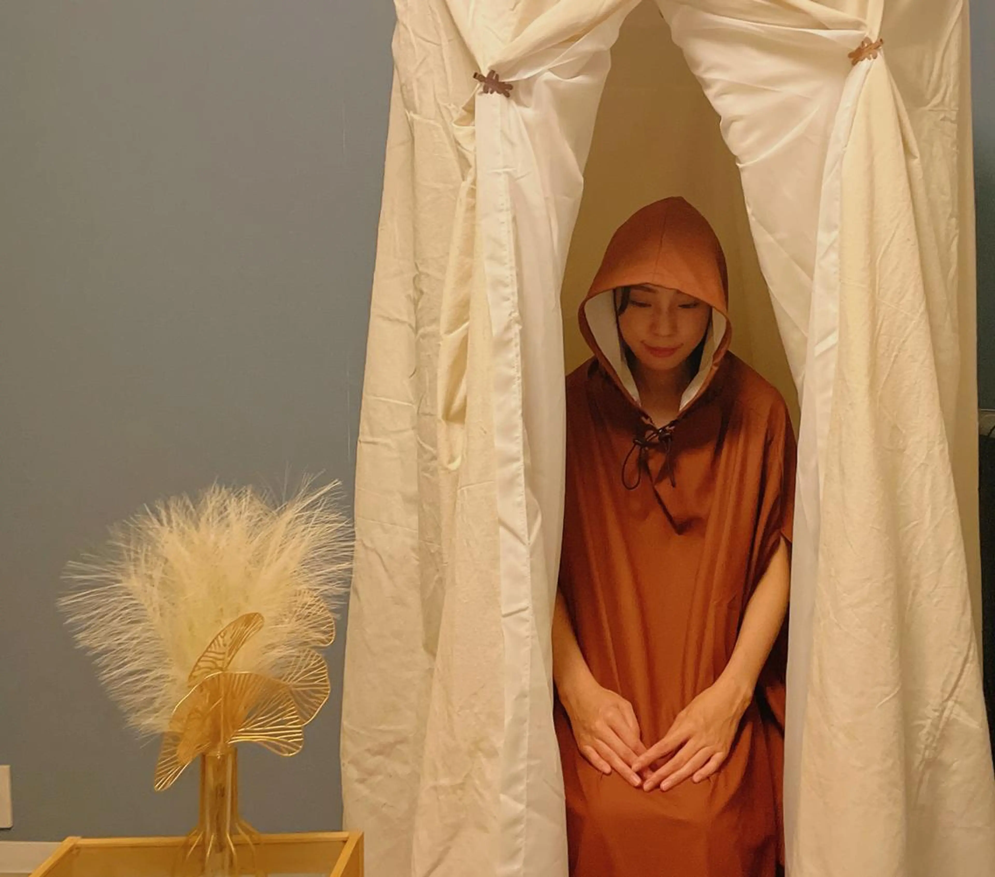 最強デトックス肌質改善サロンNOBLEのよもぎ蒸しの写真