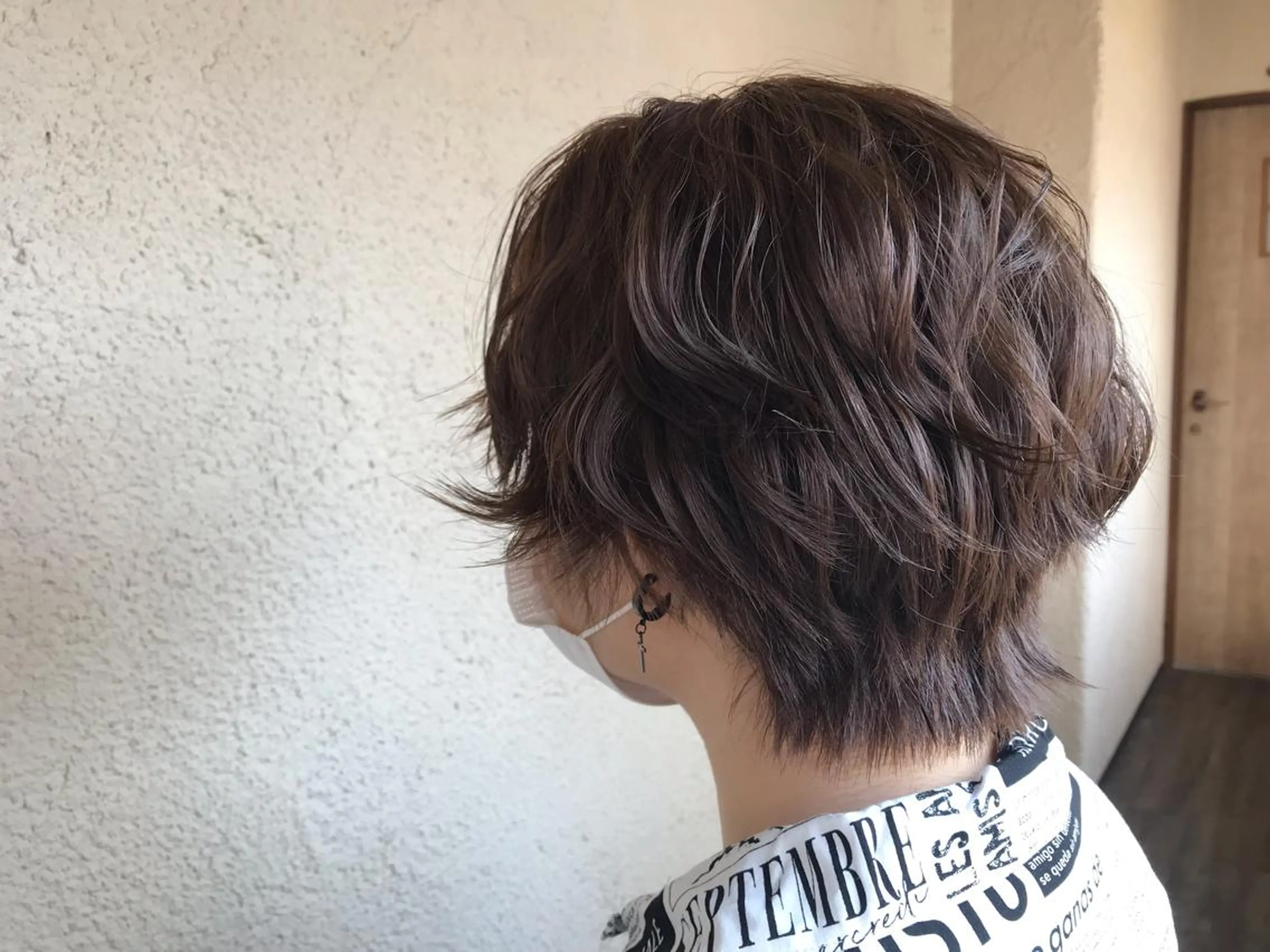 ショート ショートヘア 磧本 祐里恵のヘアスタイル