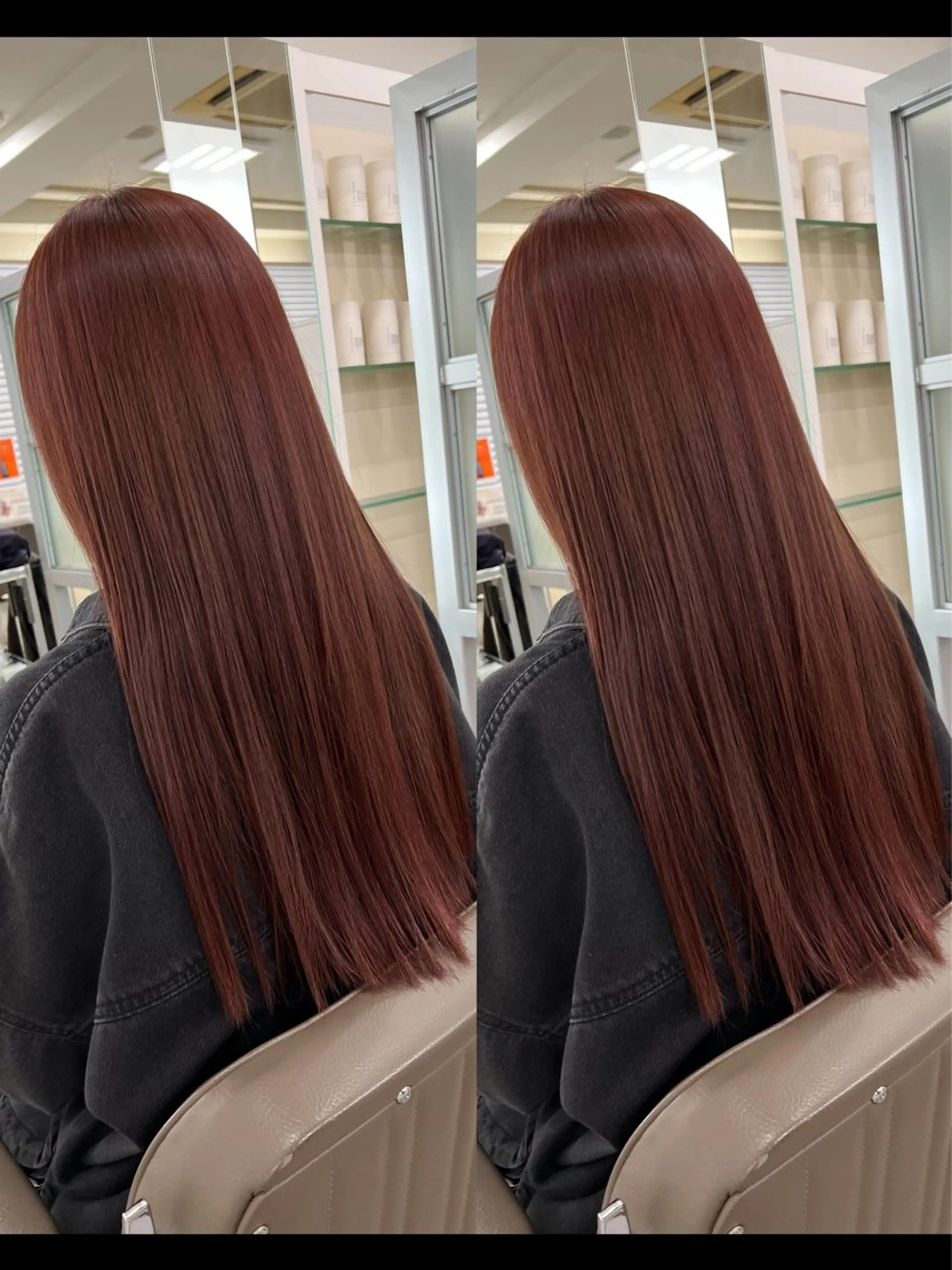 ロング 🎀韓国風レイヤー/ 切りっぱなしボブ🎀のヘアスタイル