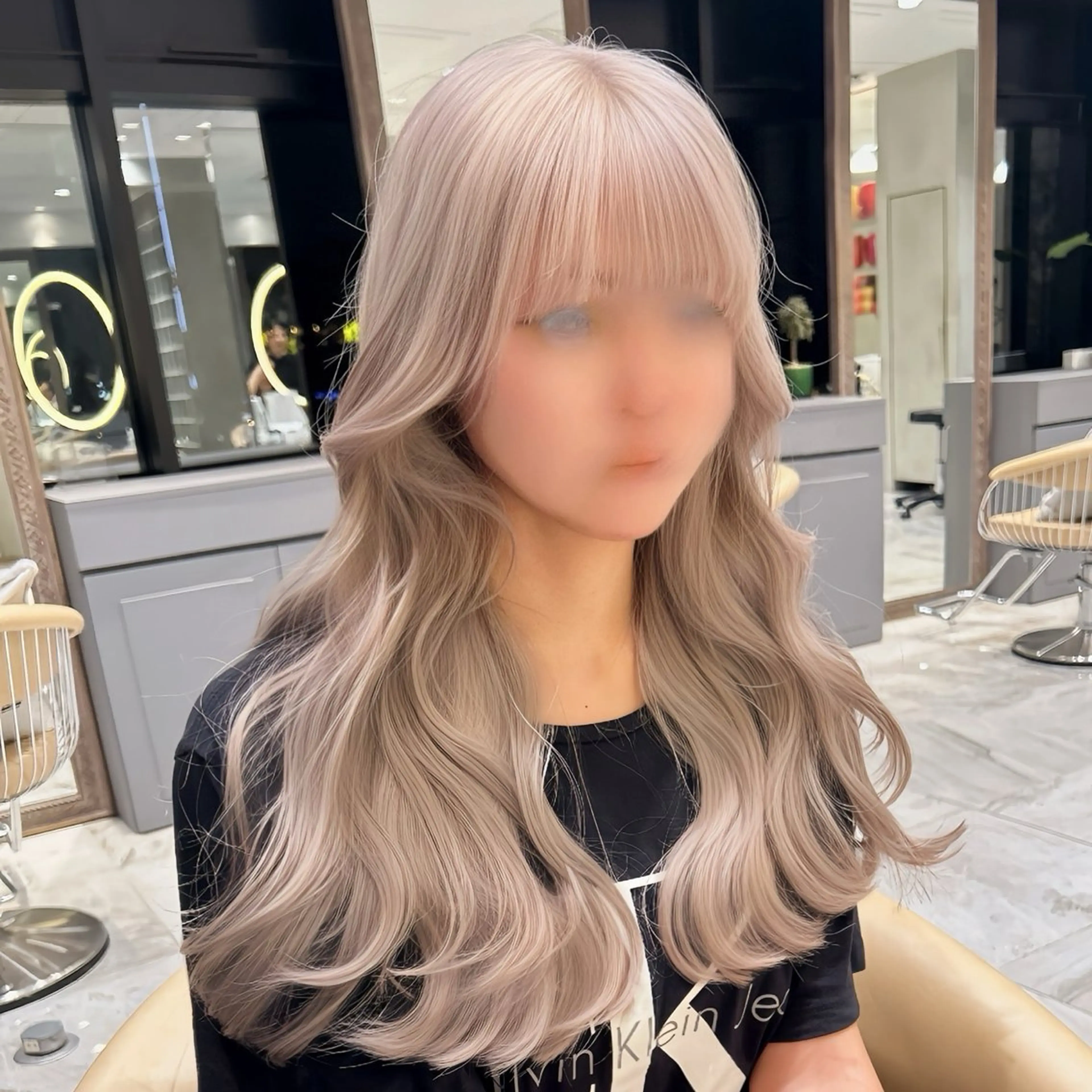 ロング カット ヘアカラー トリートメント 🥇KEN /レイヤー/艶カラーのヘアスタイル