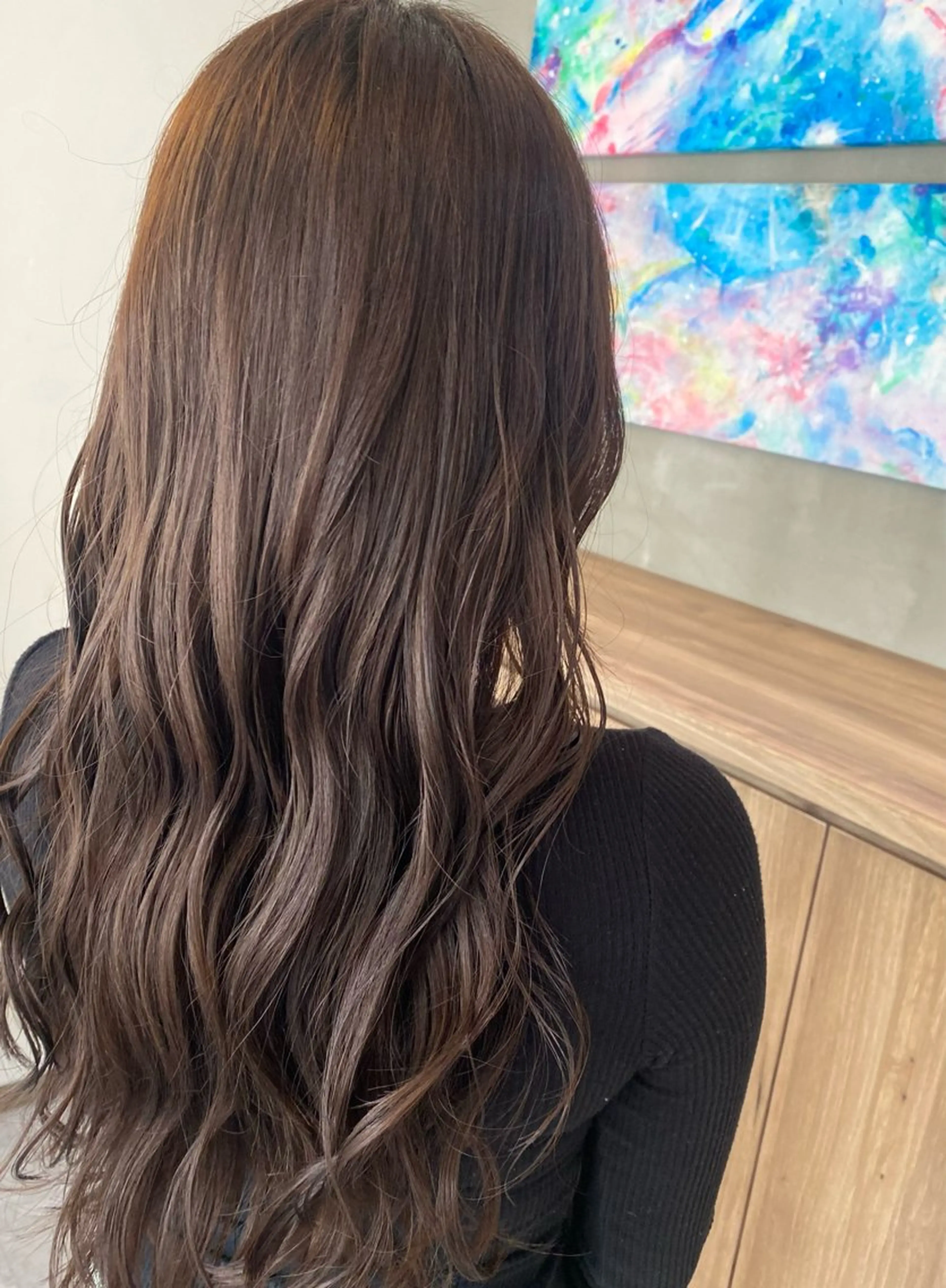 ロング カラー ヘアカラー わか.teto 【ブリーチ】のヘアスタイル