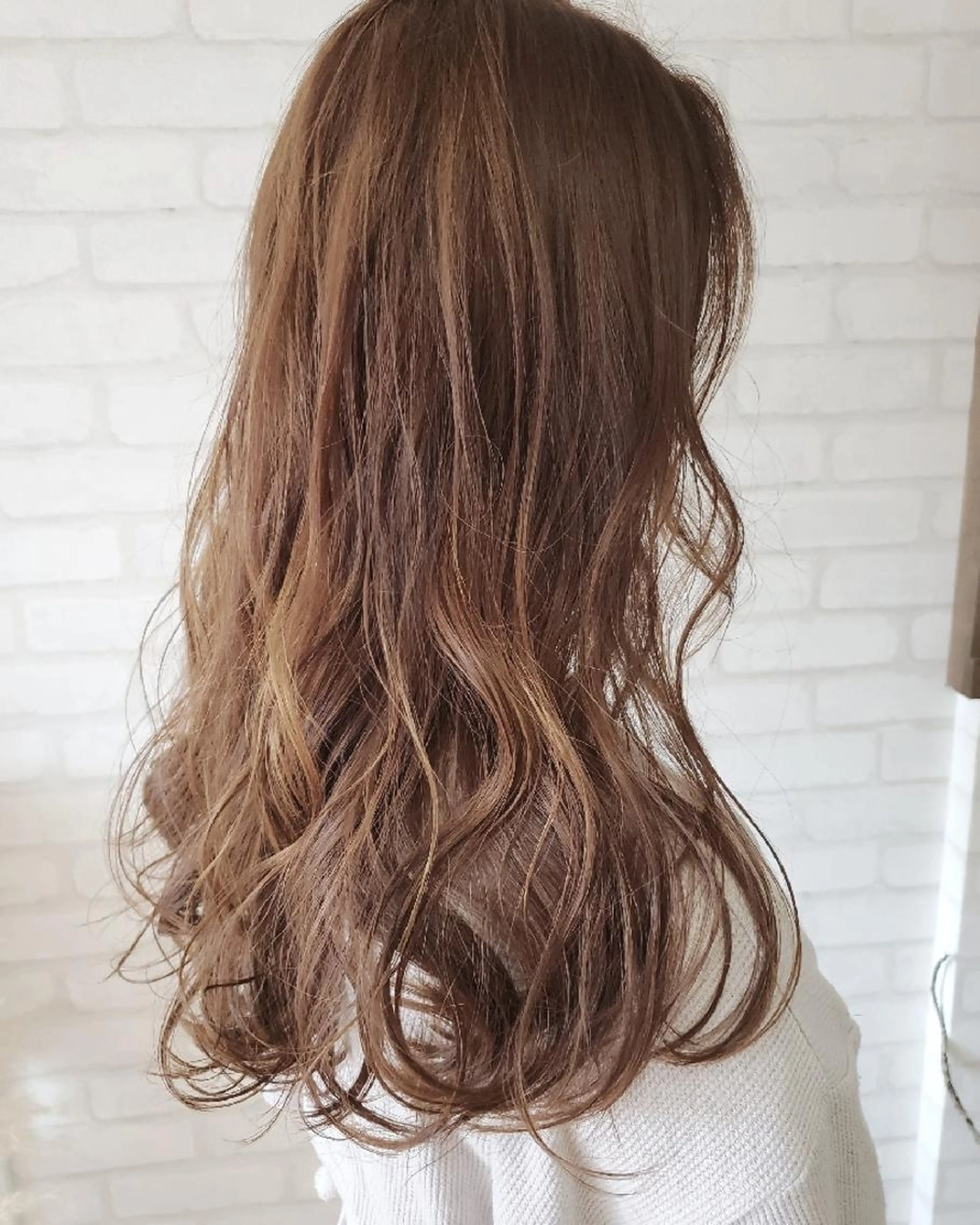 お手入れらくちんフルコース♡♡カット +パーマ + フルカラー +潤いトリートメントの写真