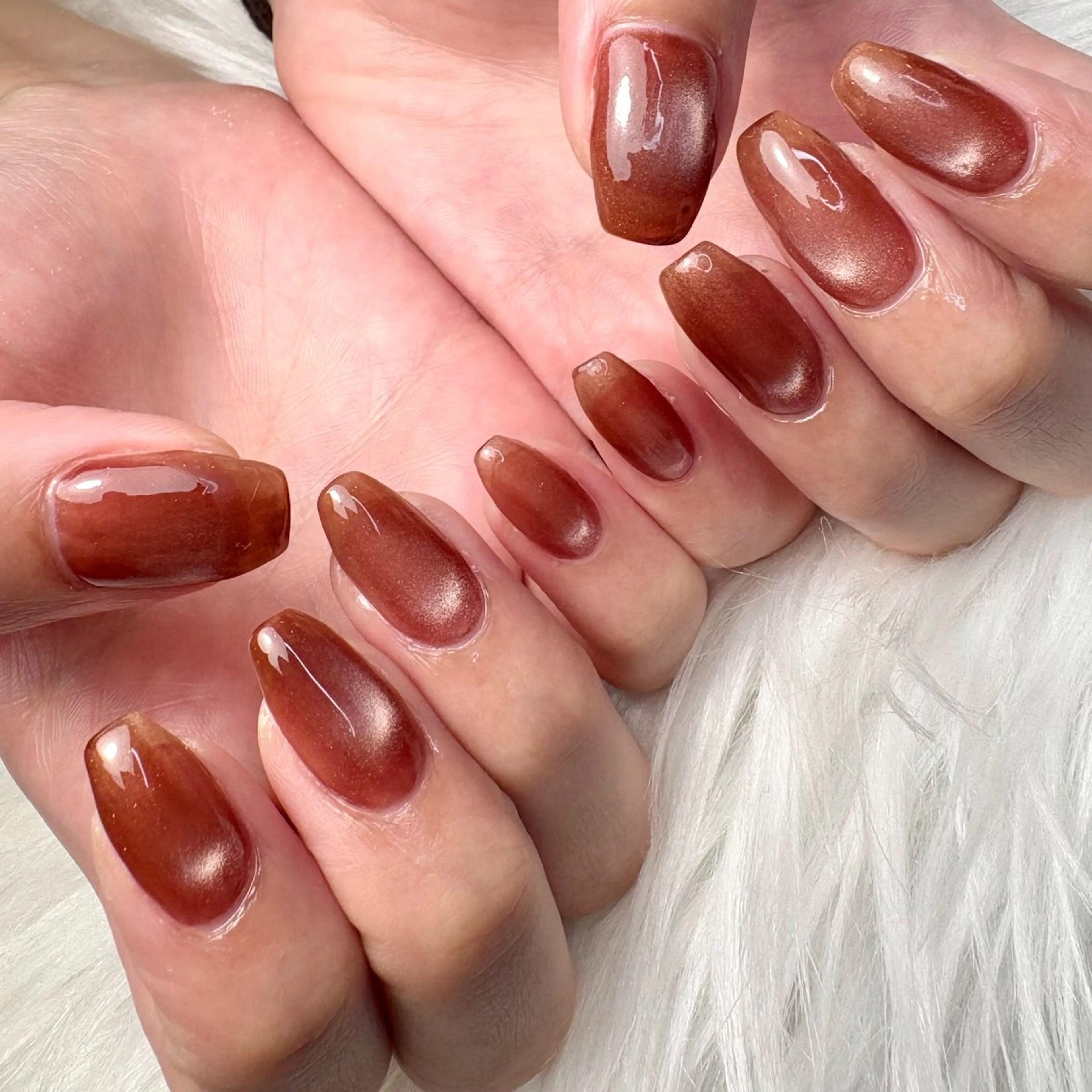 ネイル ハンドネイル VIVA NAIL所属・自爪を傷つけない フィルイン3500円のネイルデザイン