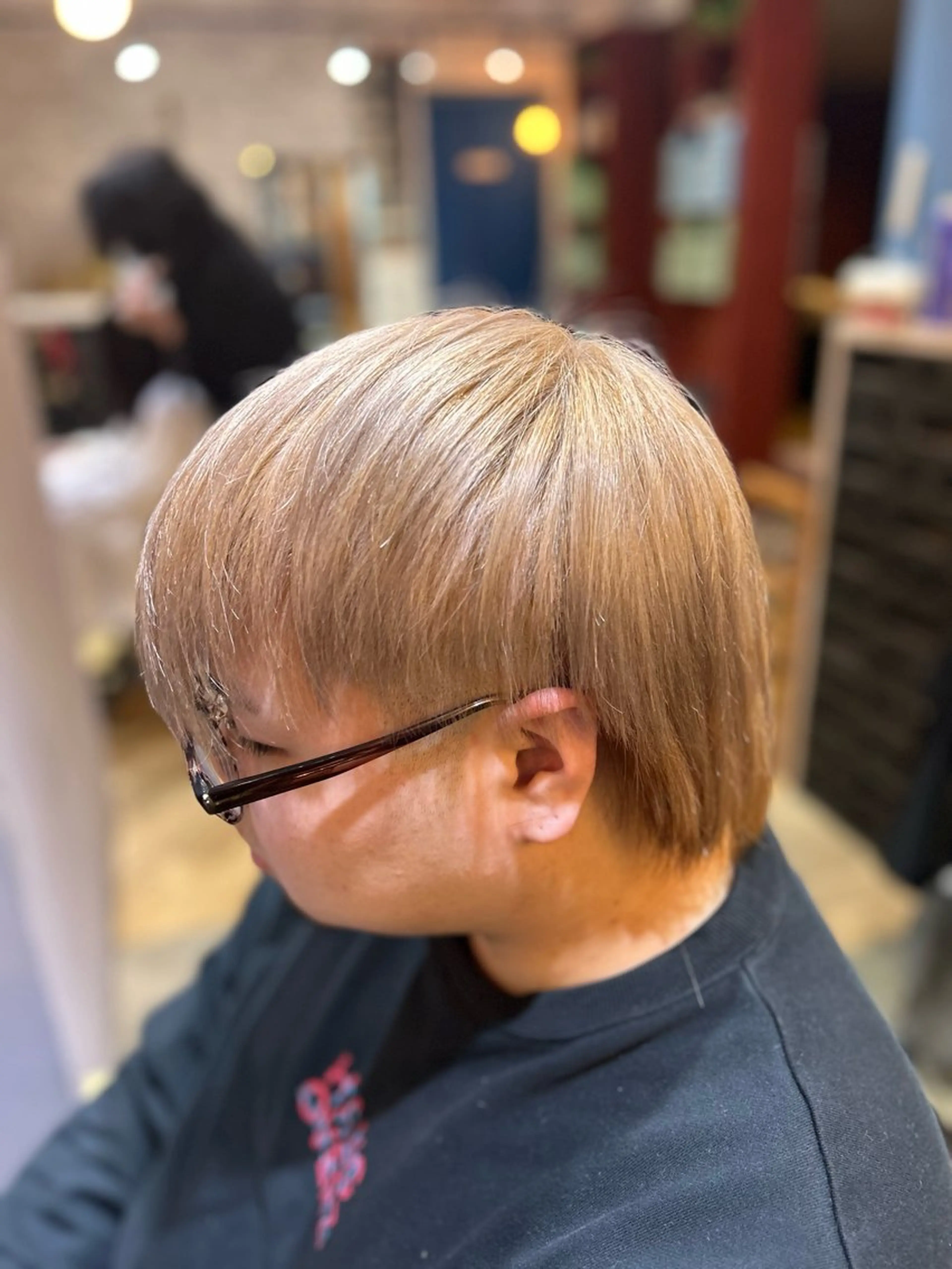 メンズ ヘアカラー agu hair fonte   大泉学園所属・園田 彩音のヘアスタイル