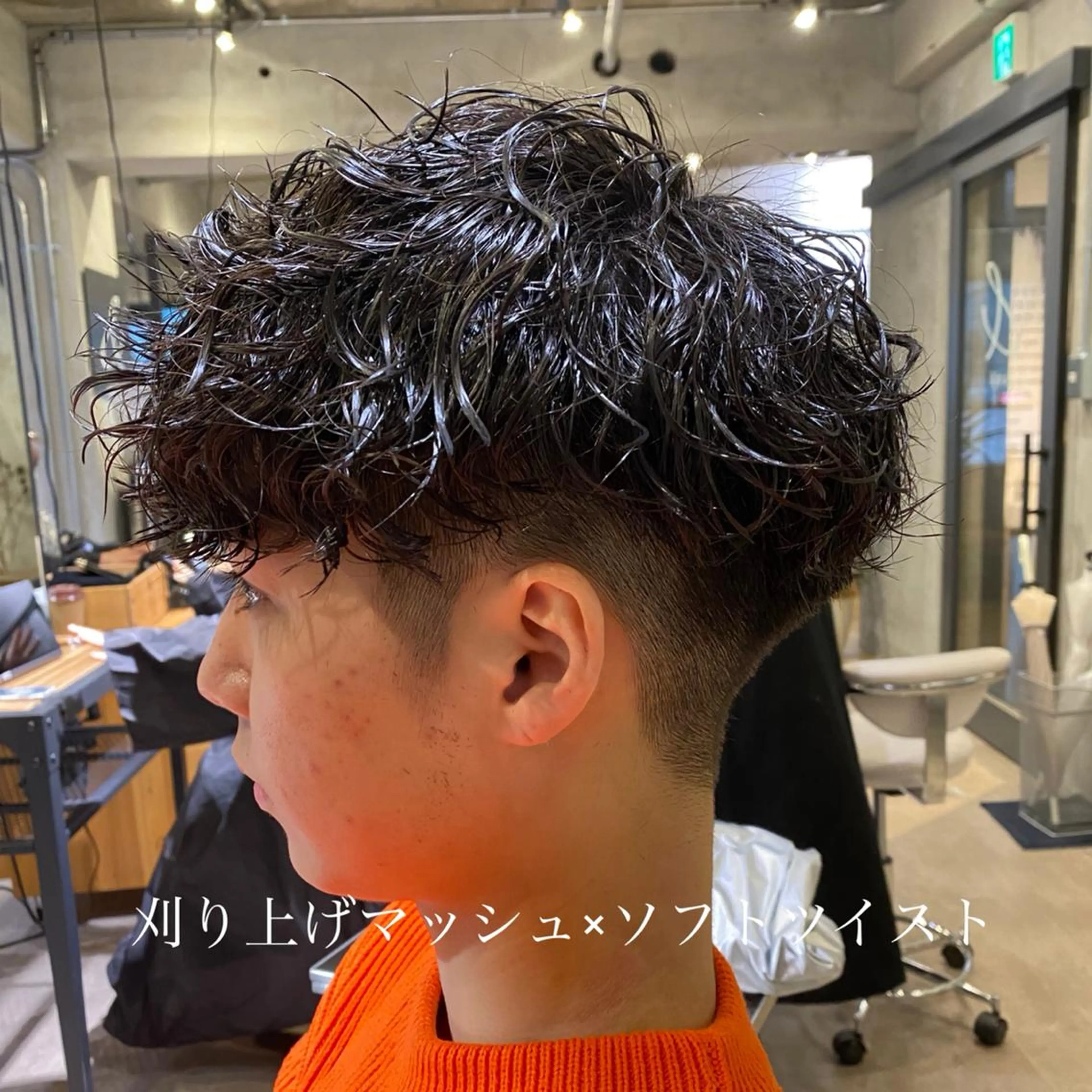 ショート パーマ メンズ ✂︎メンズ特化✂︎ 竹内貴則のヘアスタイル