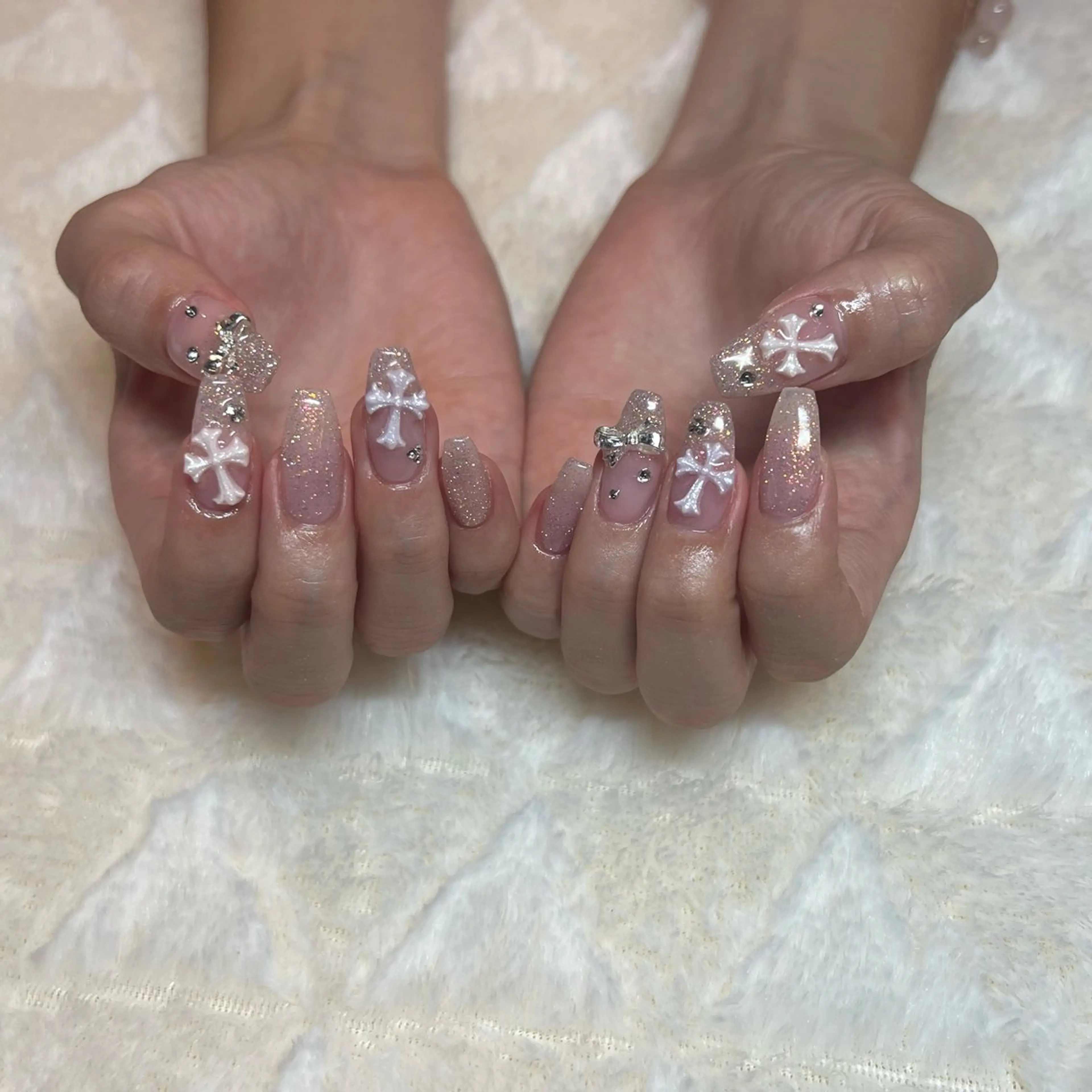 ネイル ハンドネイル 韓国🩶Y2Kネイル 💫くれはのネイルデザイン