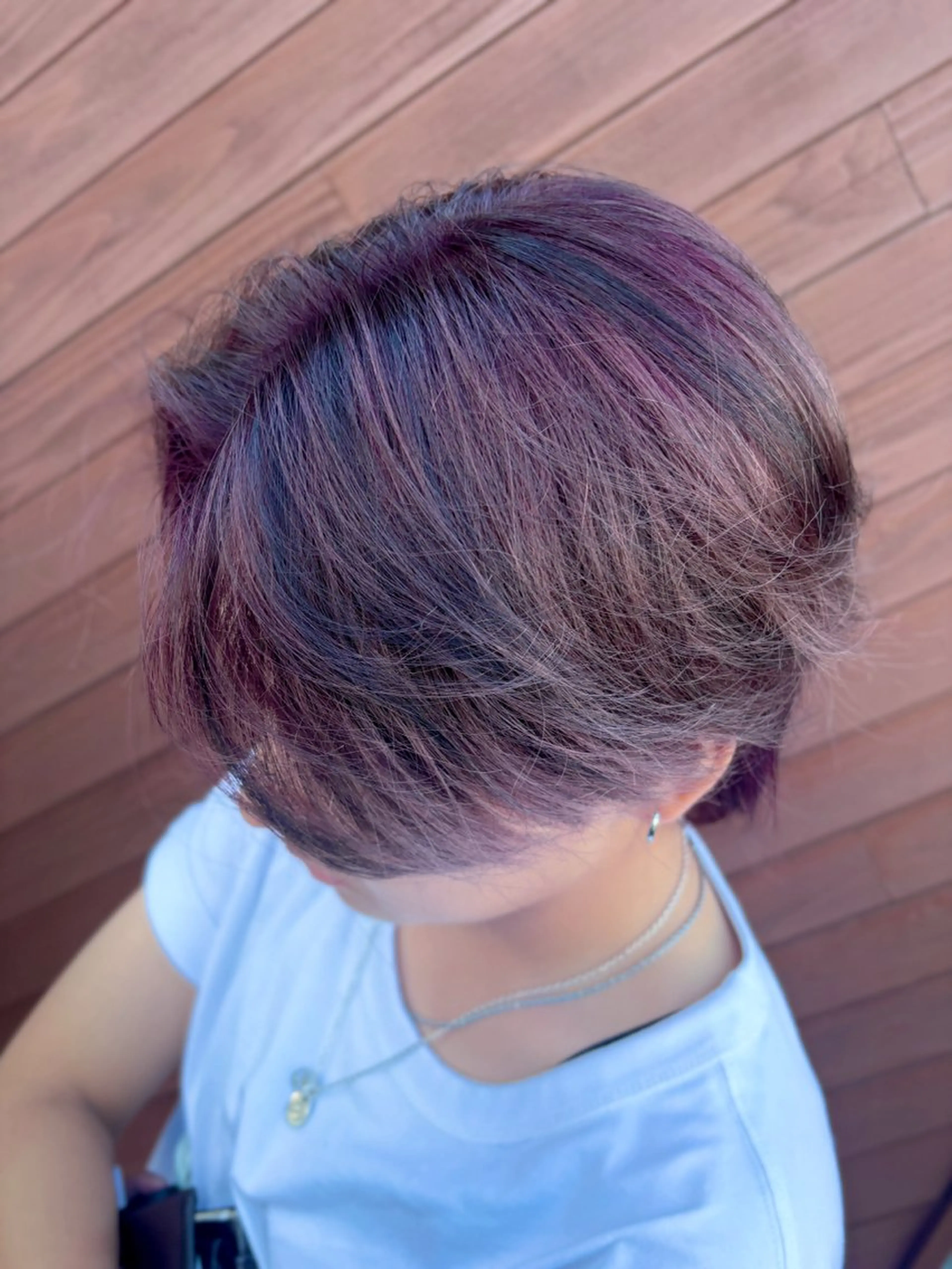 ショート カラー メンズ デザインカラー ArayZ沖館店所属・北山 希乃花のヘアスタイル