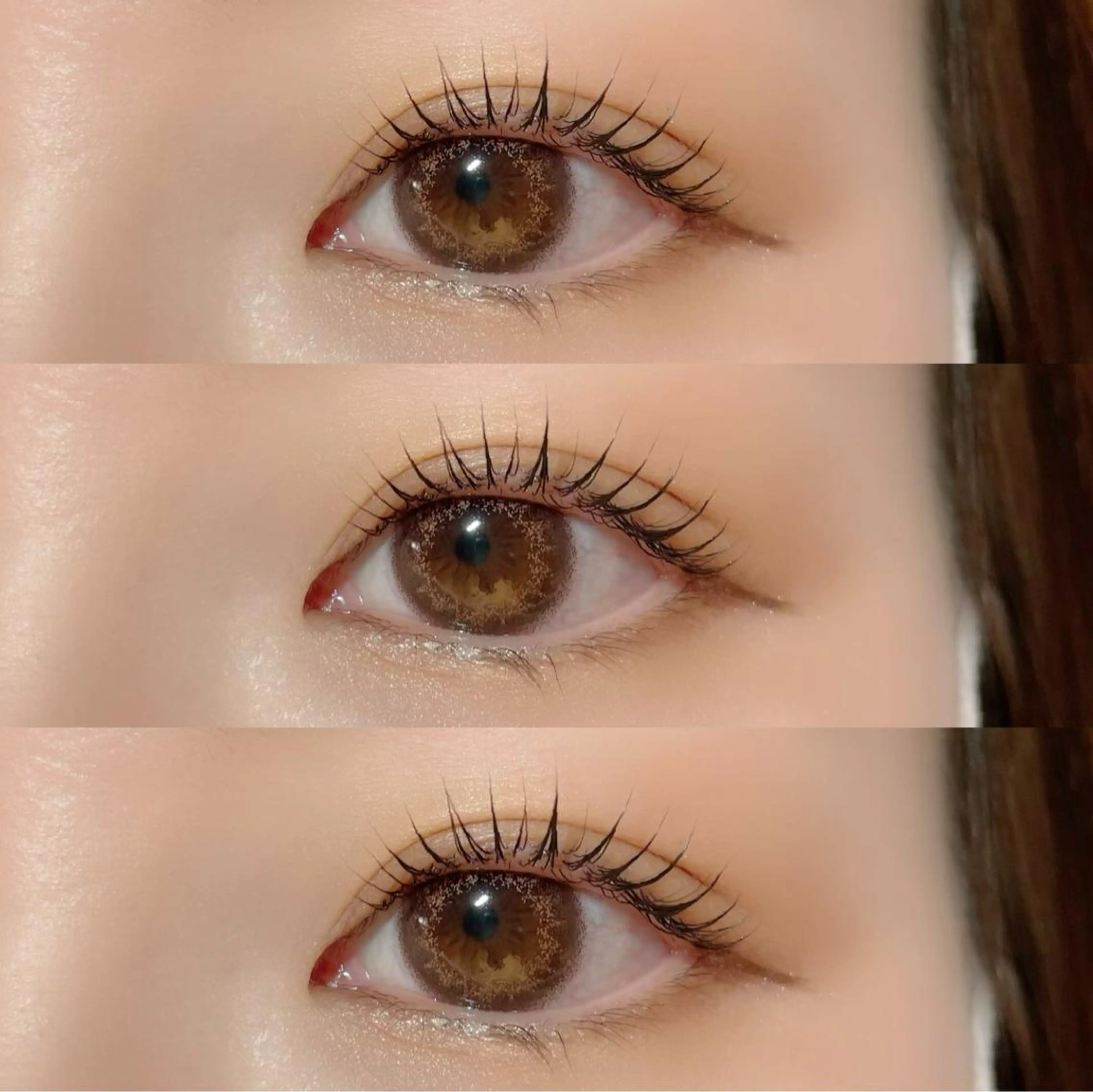 マツエク・マツパ フラットラッシュ 一重×まつ毛パーマ ボリュームラッシュ マツパ FEEL LASH所属・♡Nagisa.S ♡のマツエク・マツパデザイン