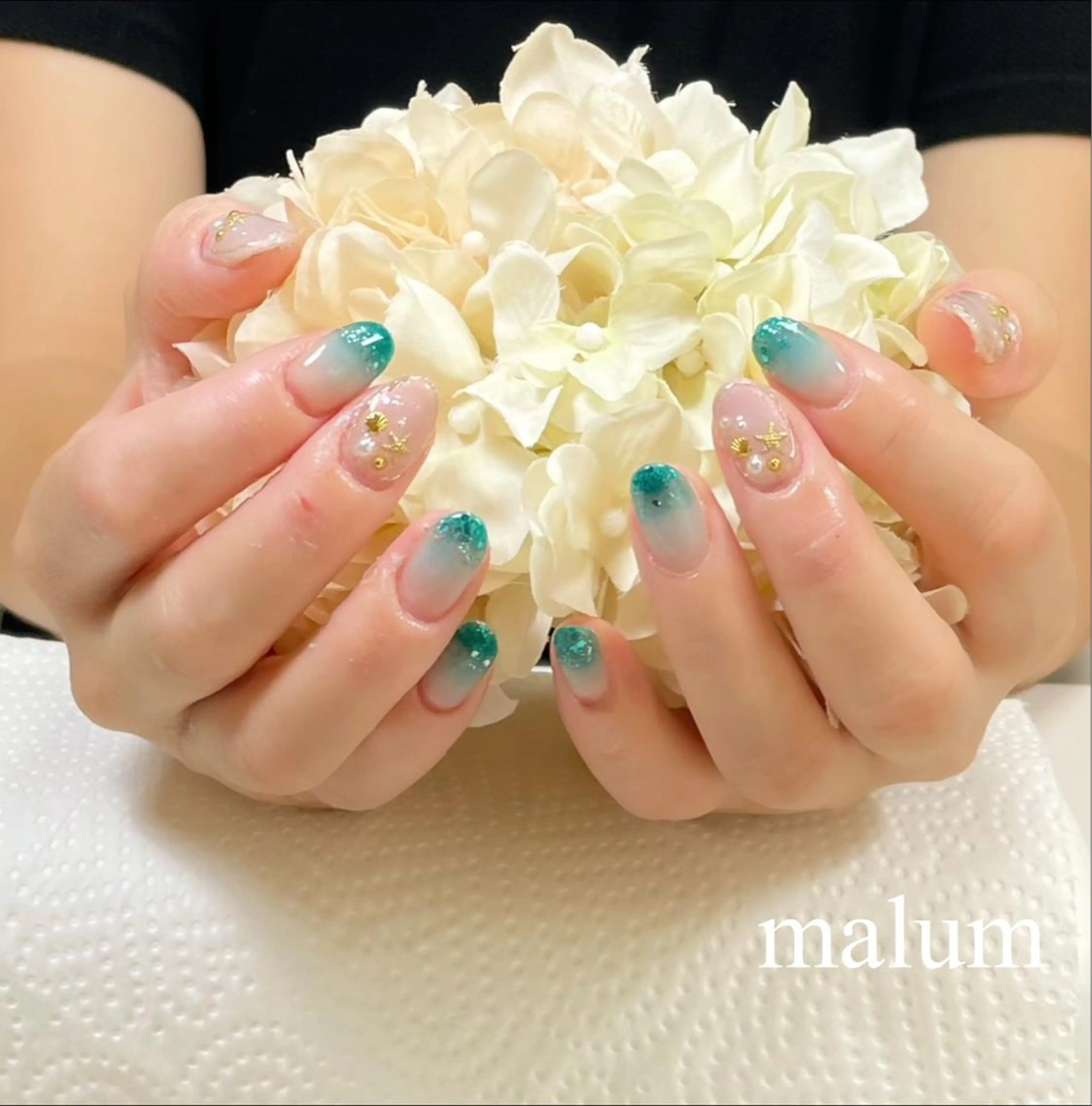 ネイル ハンドネイル malum nailのネイルデザイン