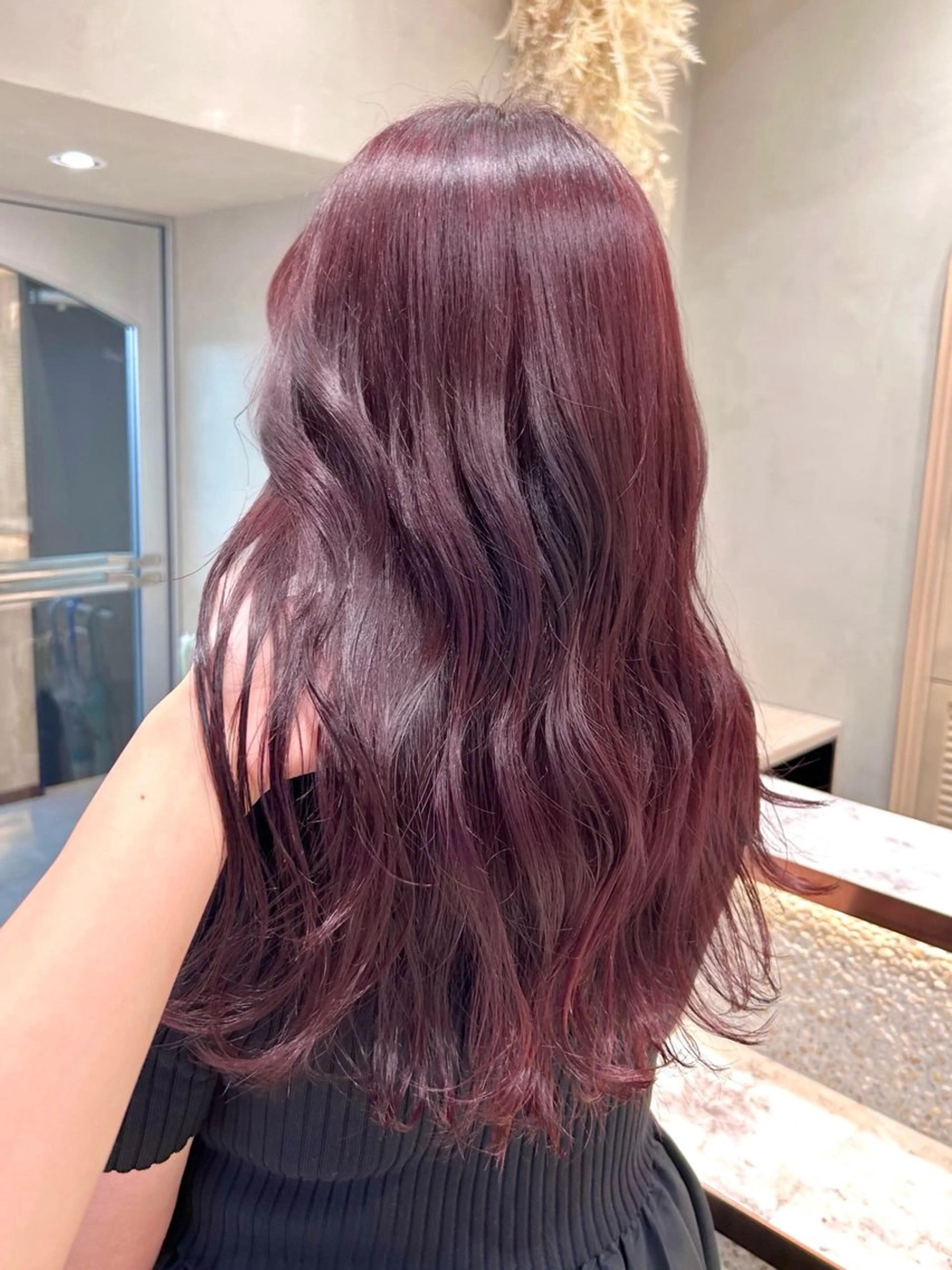 ロング カラー Luce横浜店所属・yuu 🪴 透明感 カラー/メンズパーマのヘアスタイル