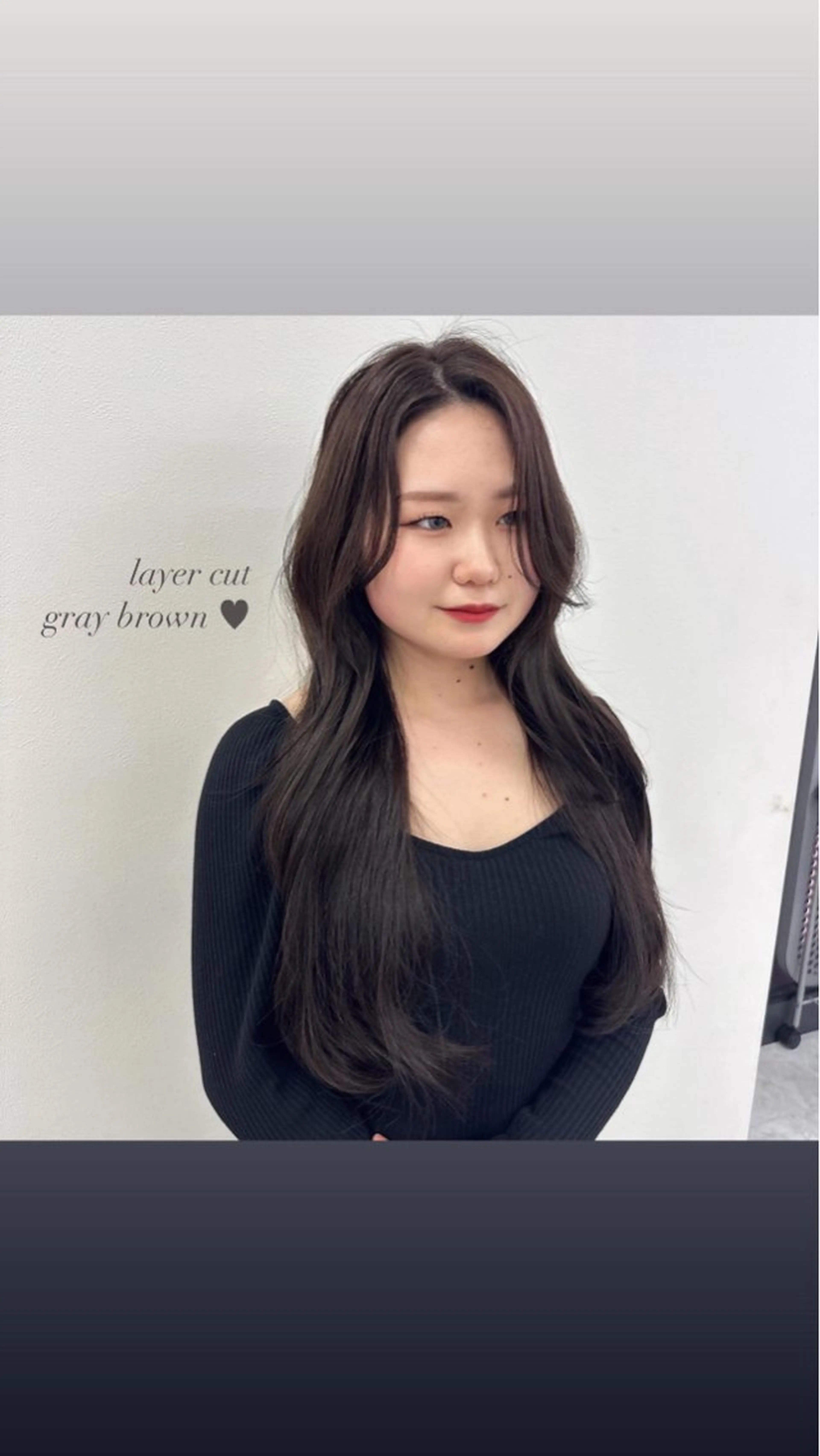 ロング カラー パーマ ヘアアレンジ メンズ キッズ ♥️韓国ヘア レイヤー♥️ゆりのヘアスタイル