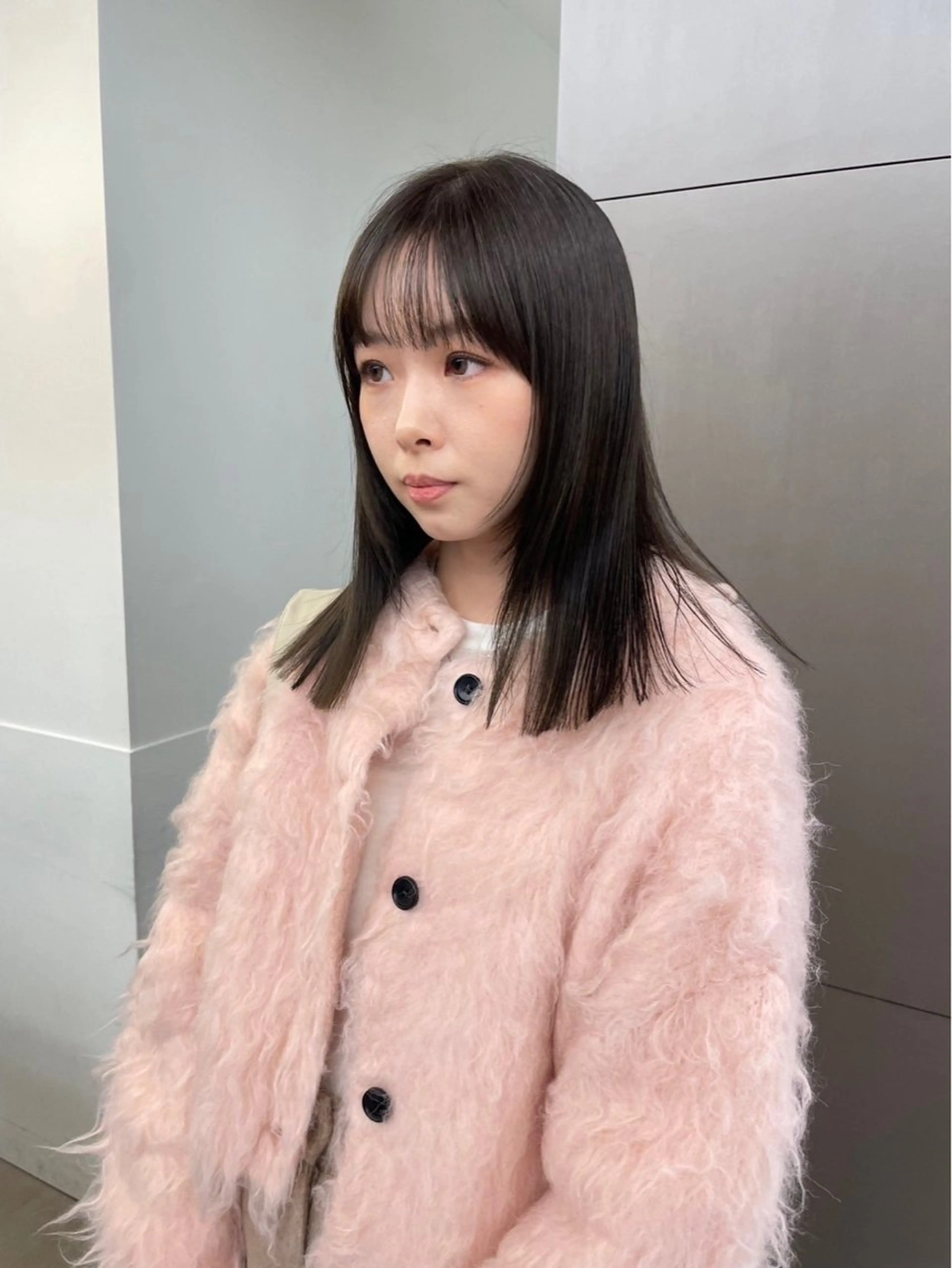 【前髪うねり対策🤝🏻】前髪ストレート+カットの写真