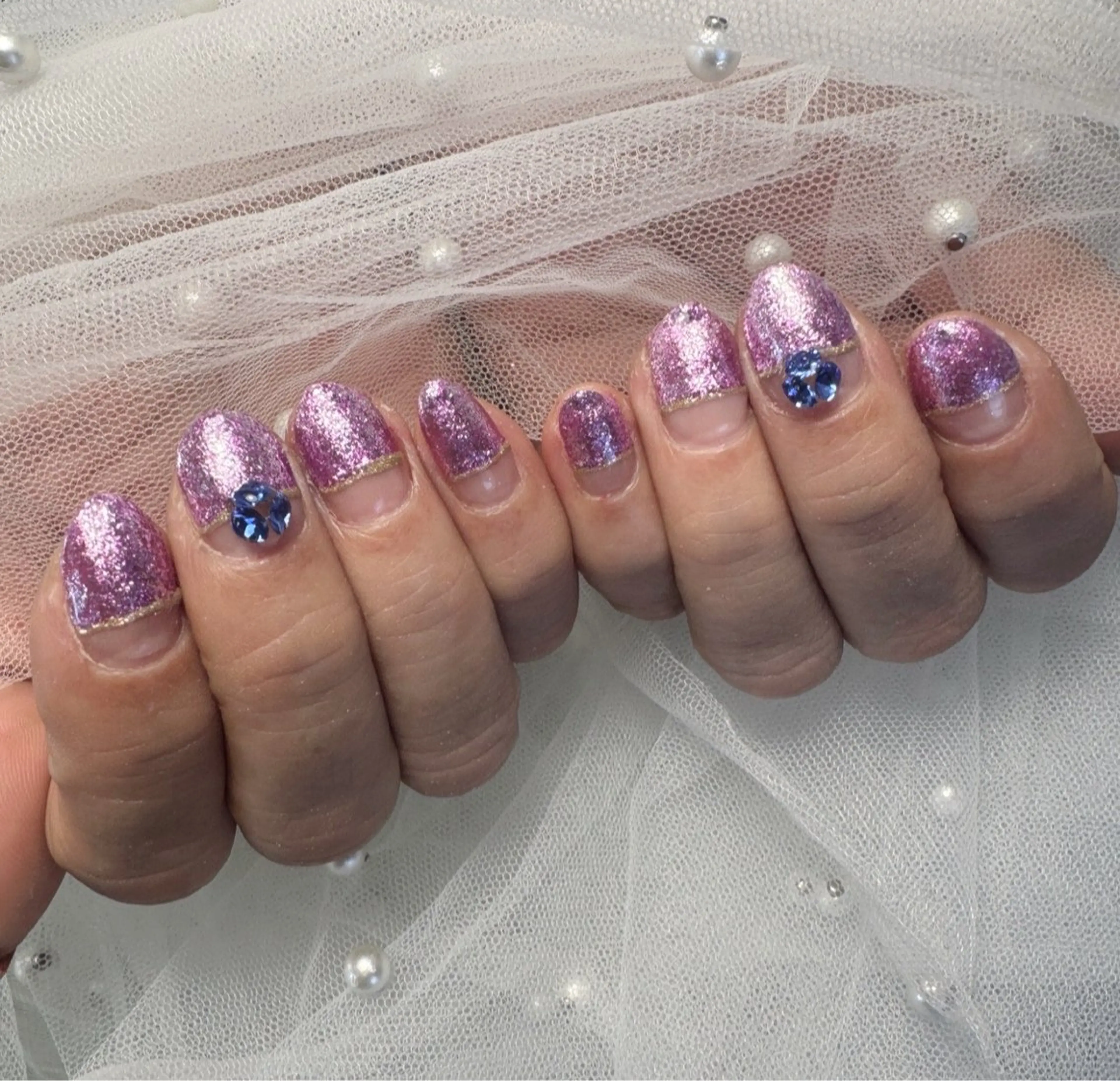 ネイル ストーンネイル ハンドネイル ネイリスト♡ AYAKOのネイルデザイン