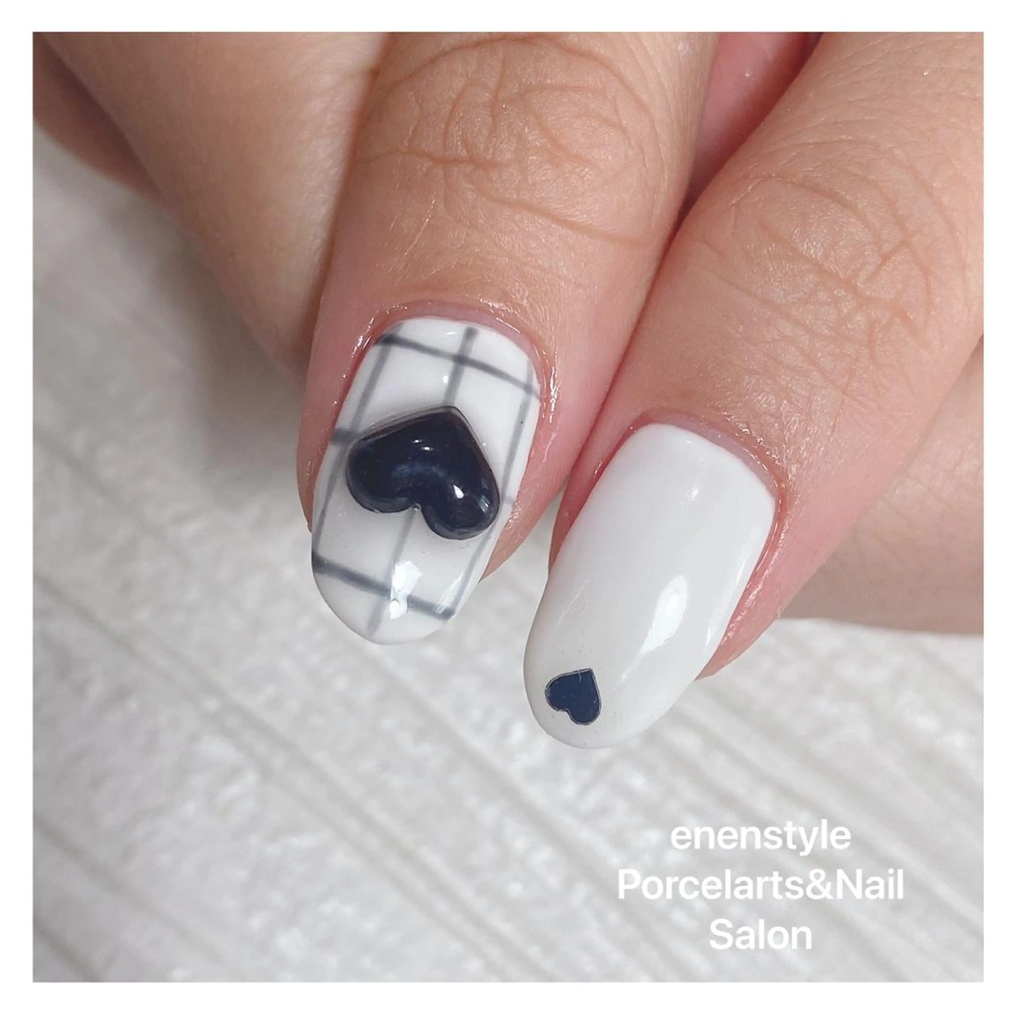 ミディアム ネイル ハンドネイル 👑enen style👑のネイルデザイン
