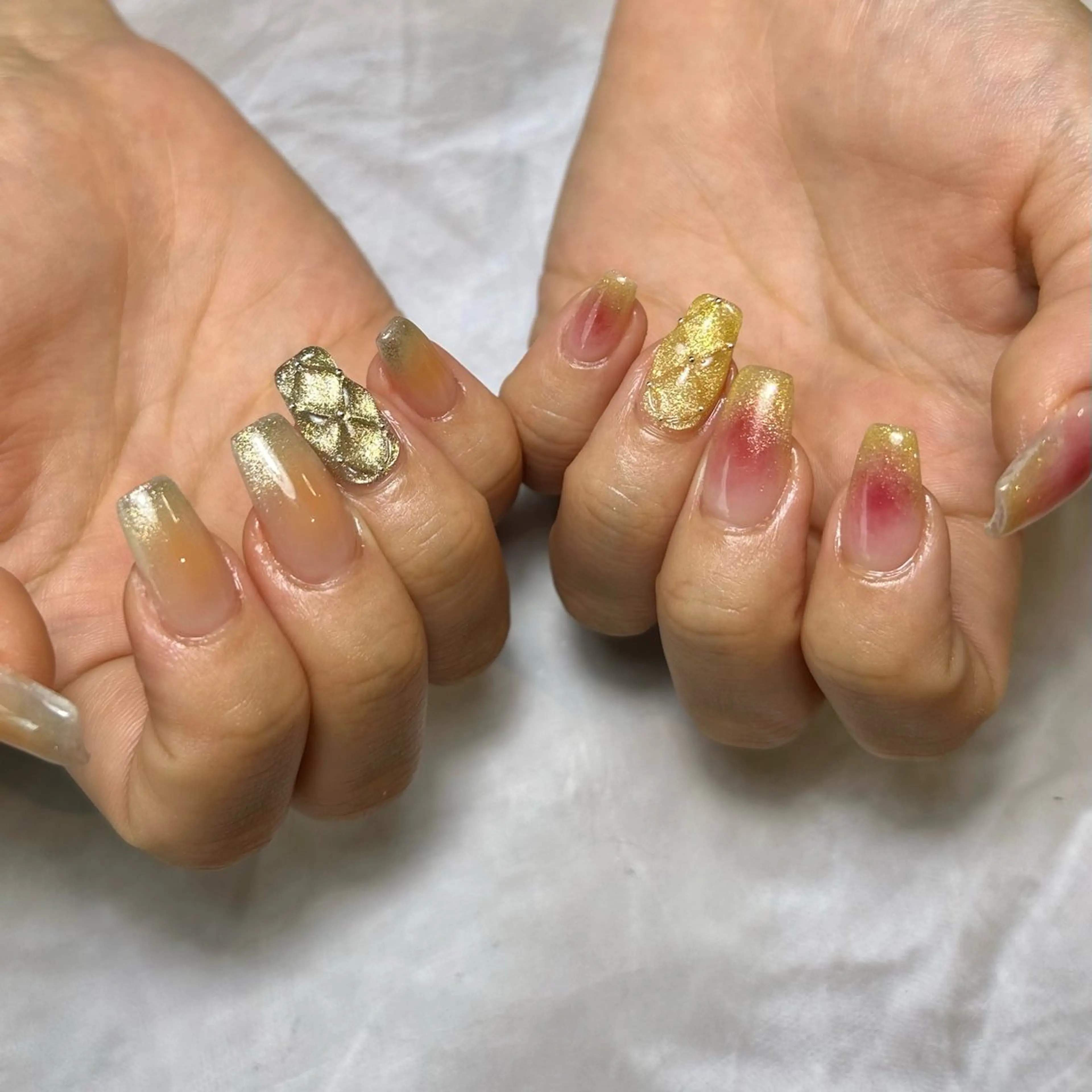 ネイル 持ち込み ハンドネイル Reflection marikoのネイルデザイン