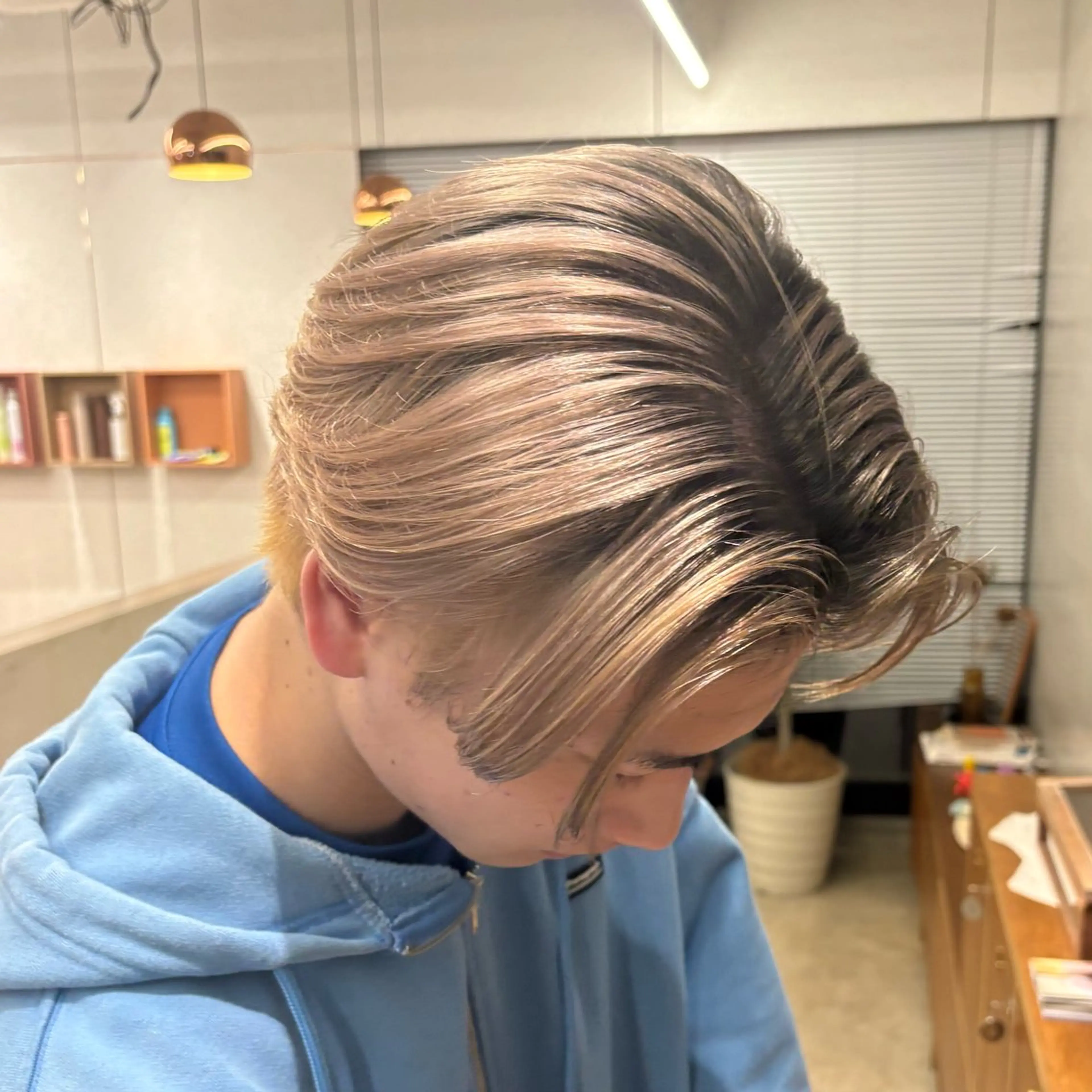 カラー メンズ デザインカラー 【メンズ特化】 イマダナツミのヘアスタイル