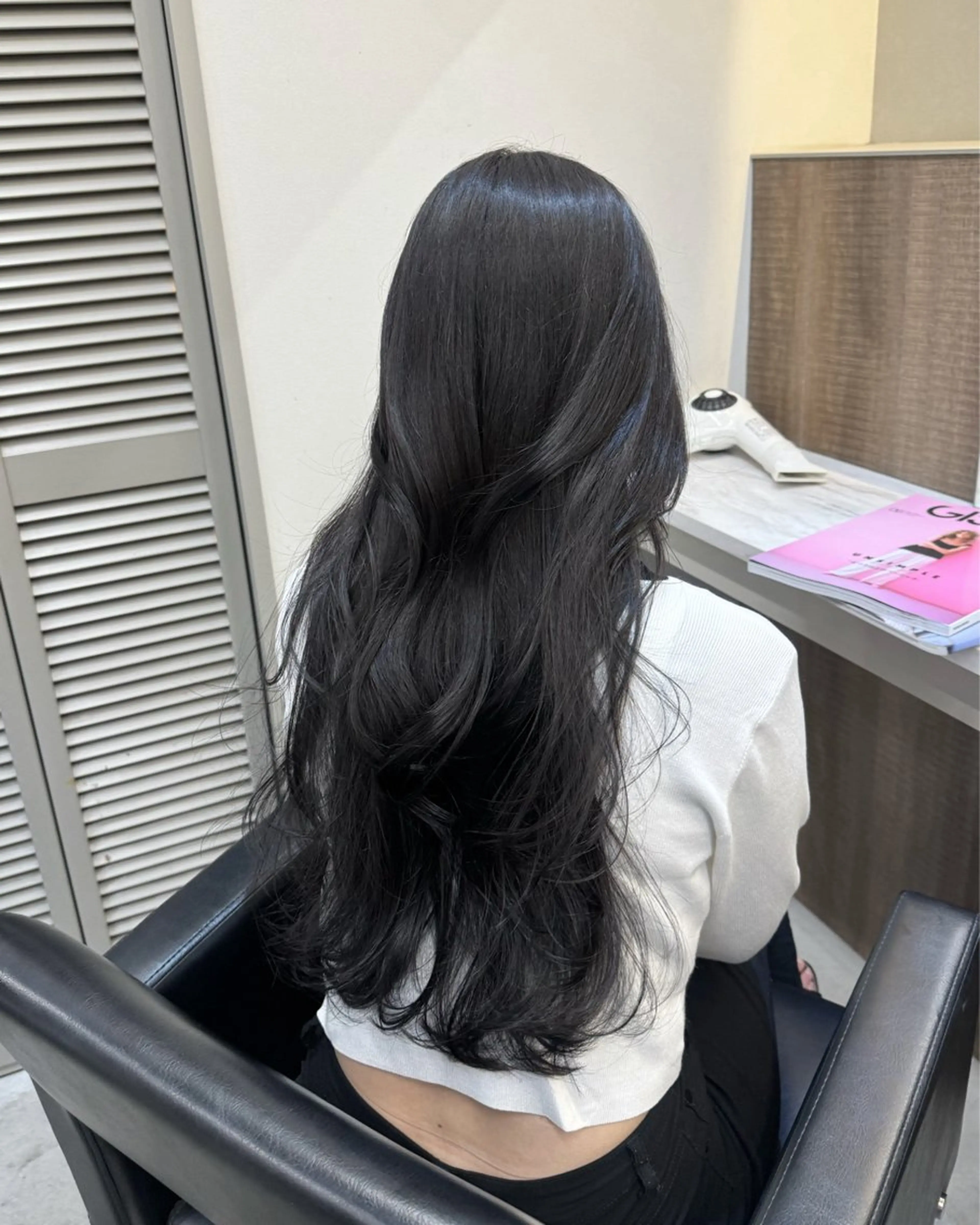 ロング カラー 韓国ヘア🇰🇷 YUKINAのヘアスタイル