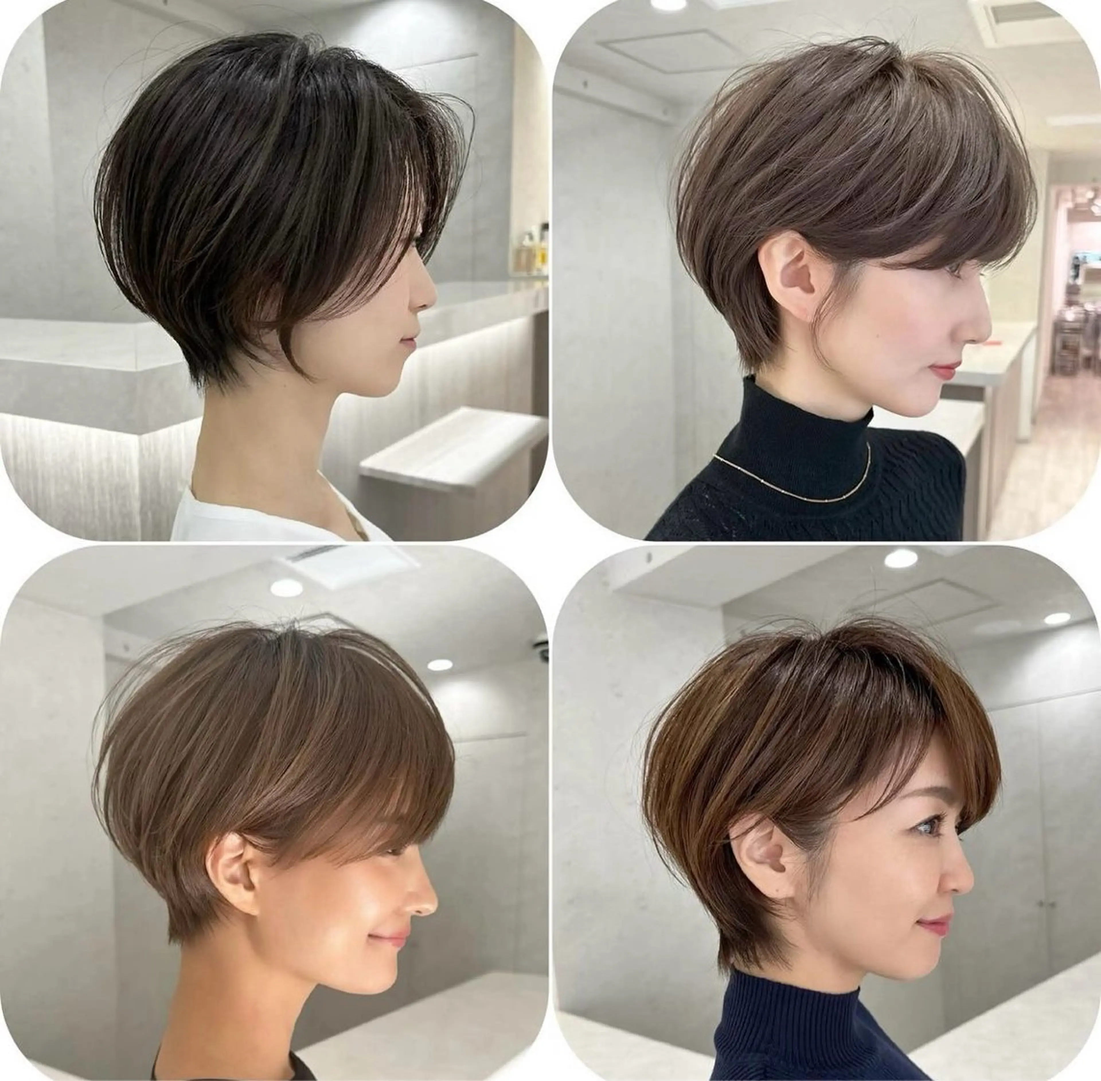 ショート nex the salon coall所属・🫧似合わせショート イシダ🫧のヘアスタイル