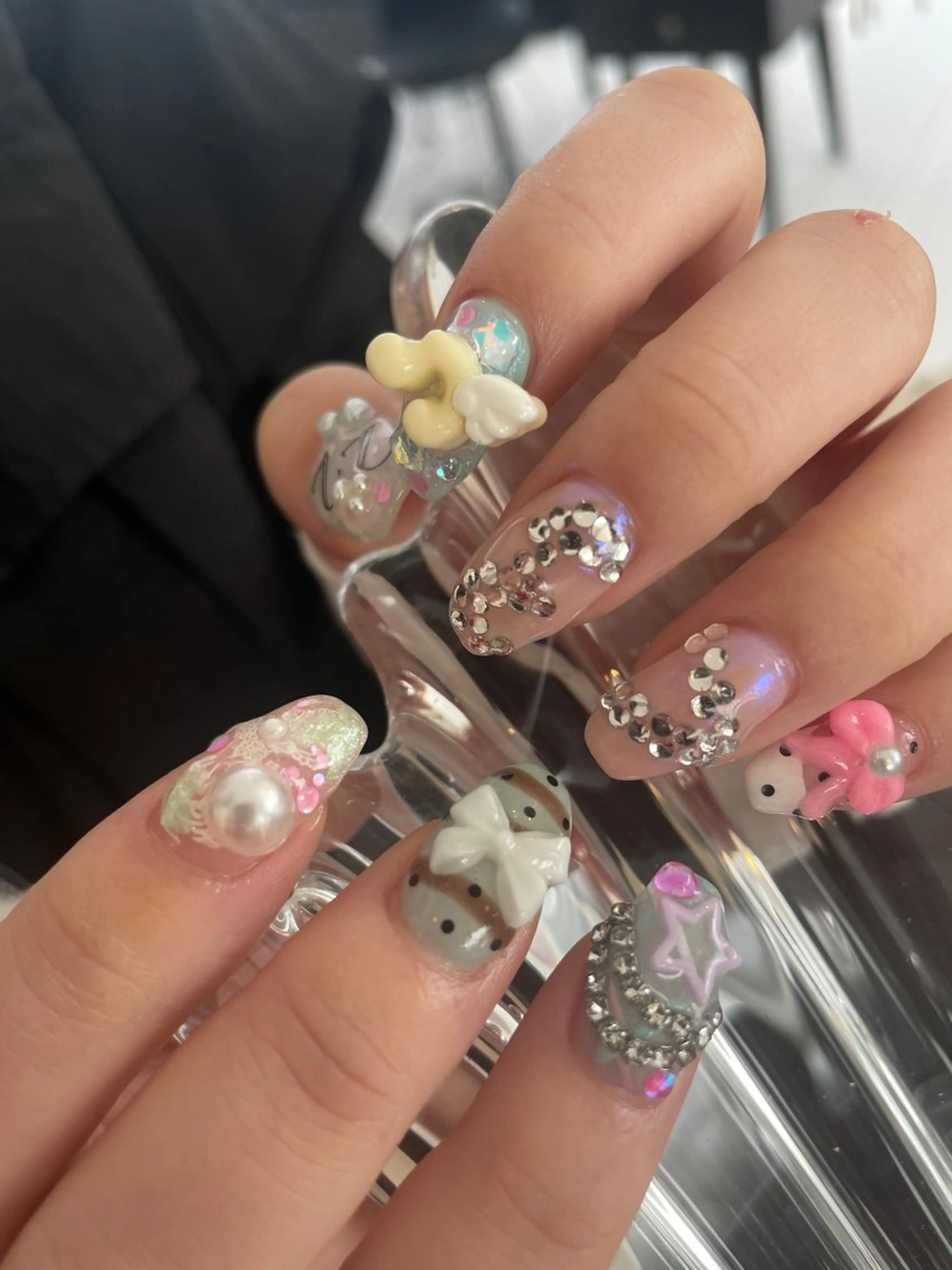ミディアム ハンドネイル oak nail所属・myuone ☆miyuのネイルデザイン