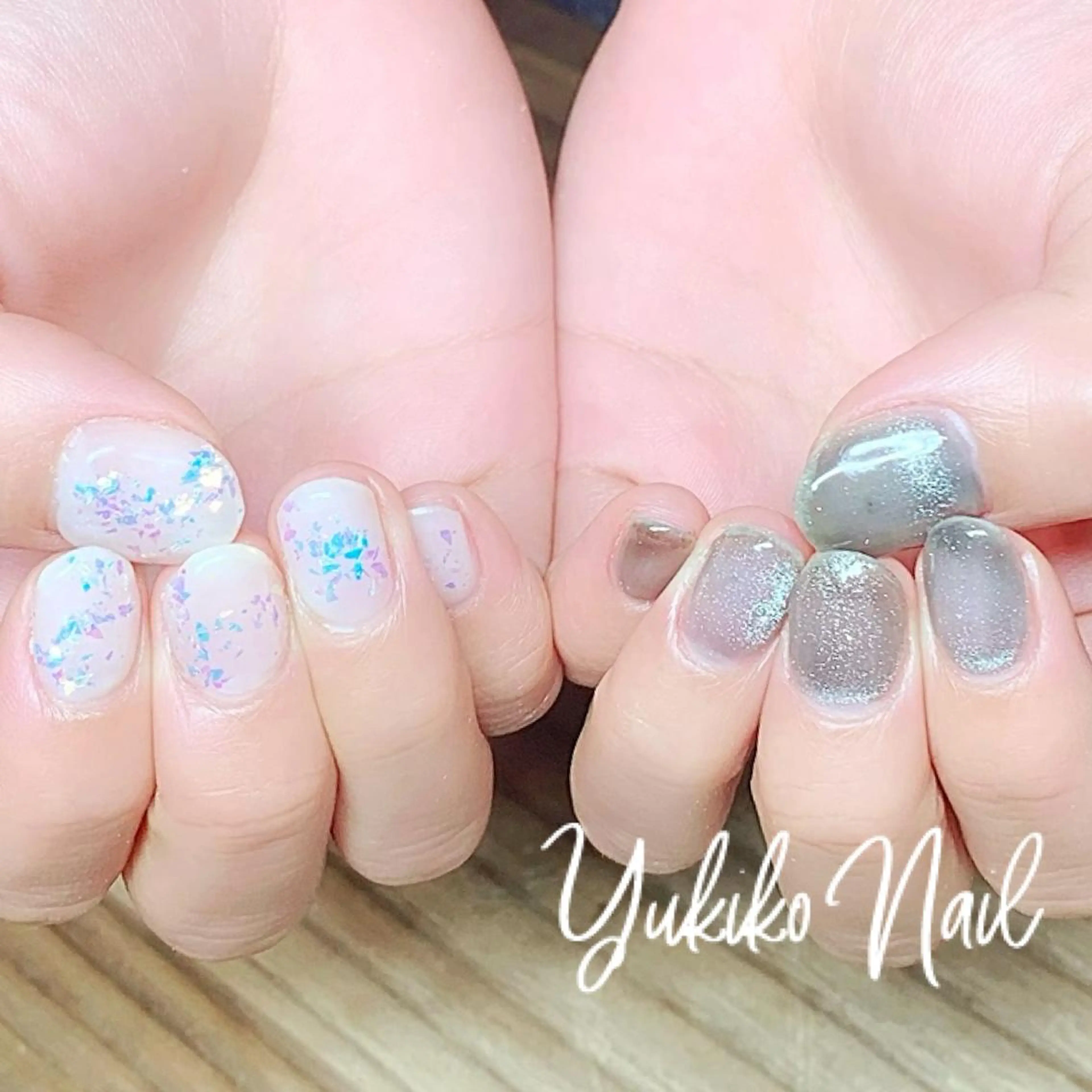 ネイル ニュアンスネイル ハンドネイル ユキコ ネイルのネイルデザイン