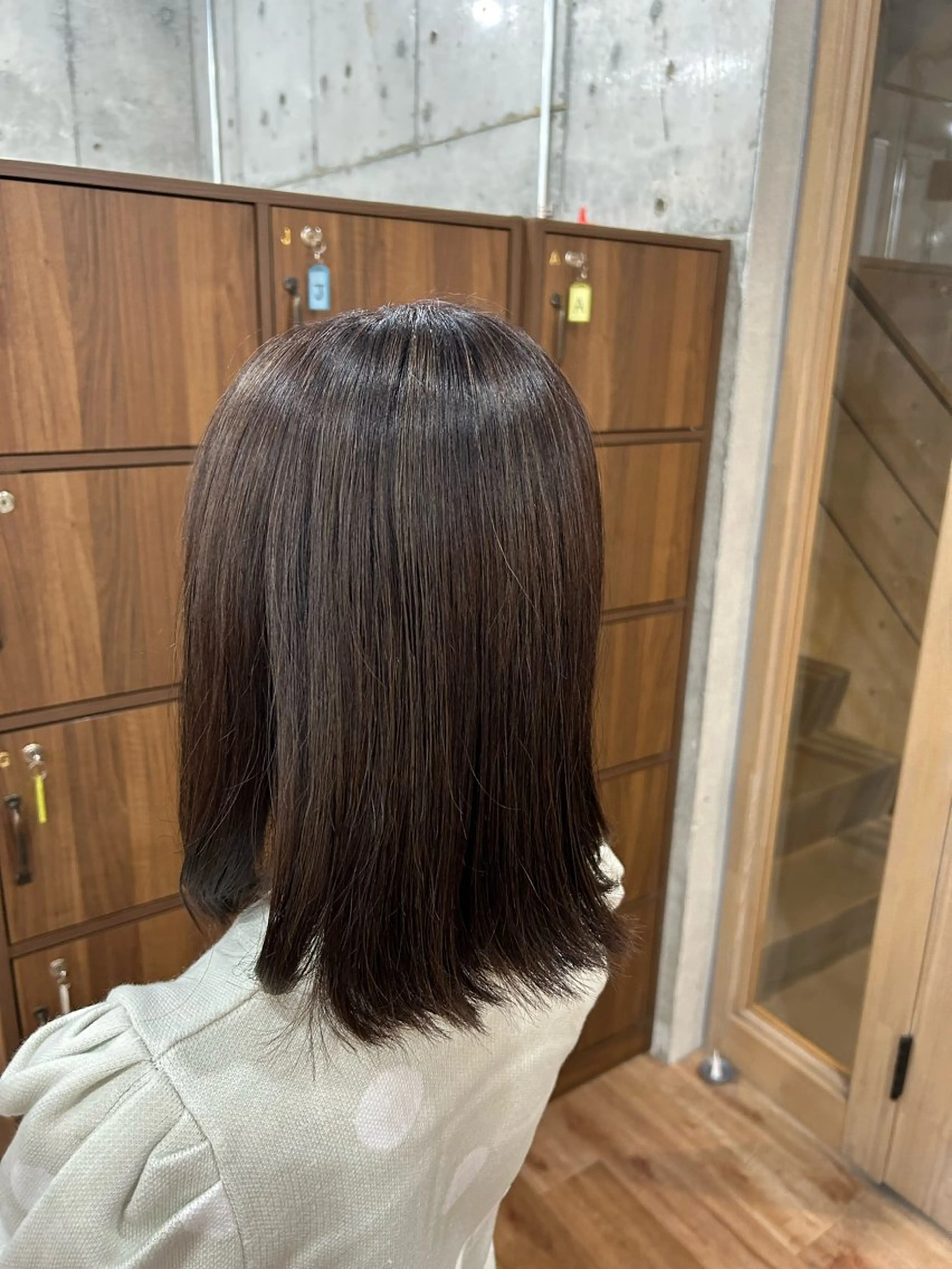 ミディアム ハイライト be'leef.eje枚方店所属・土佐 凪紗のヘアスタイル