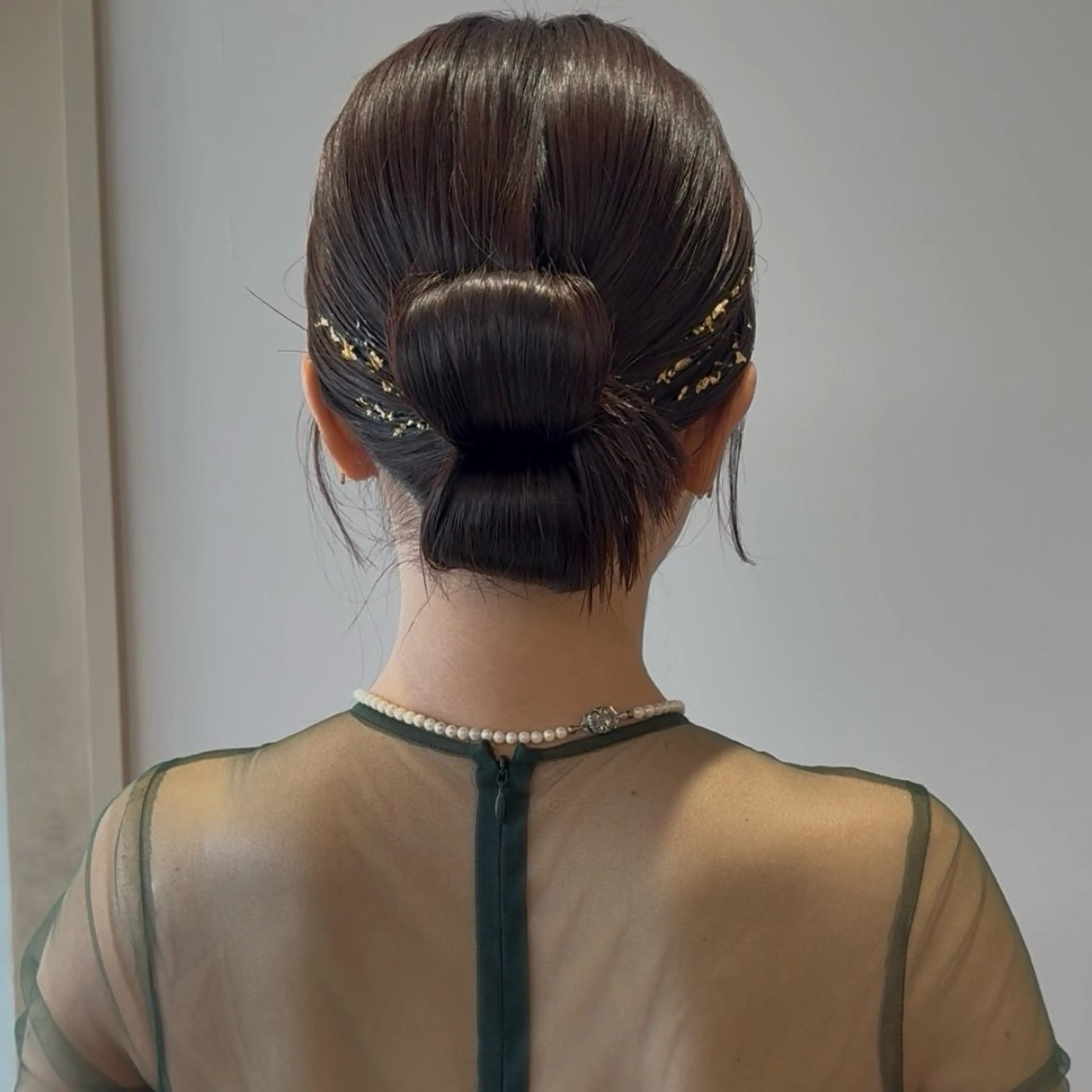 ミディアム カラー ヘアアレンジ ヘアセット noa/ 渋谷のヘアスタイル