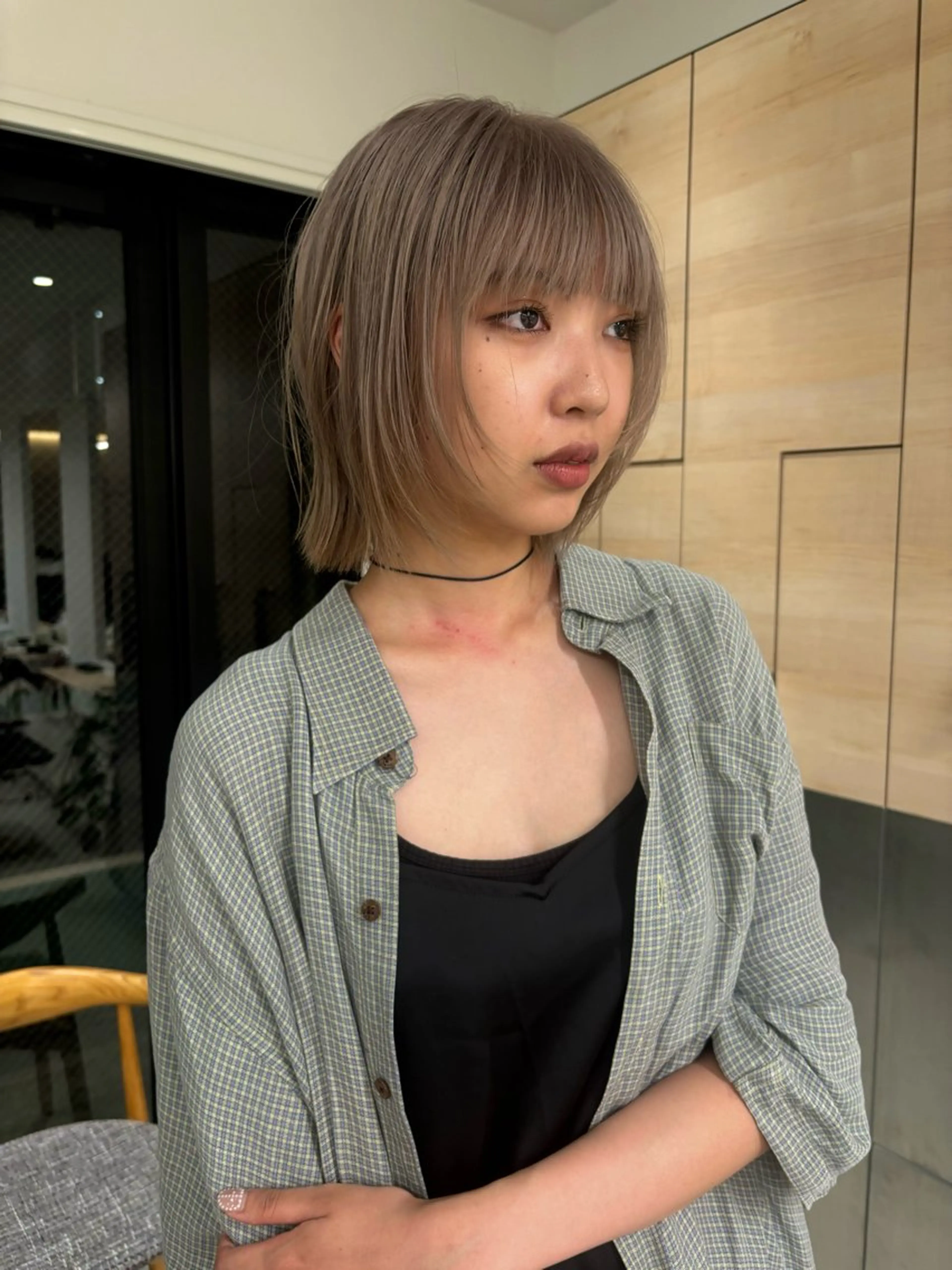 ミディアム an🦋ショートボブ 【蔵前】のヘアスタイル