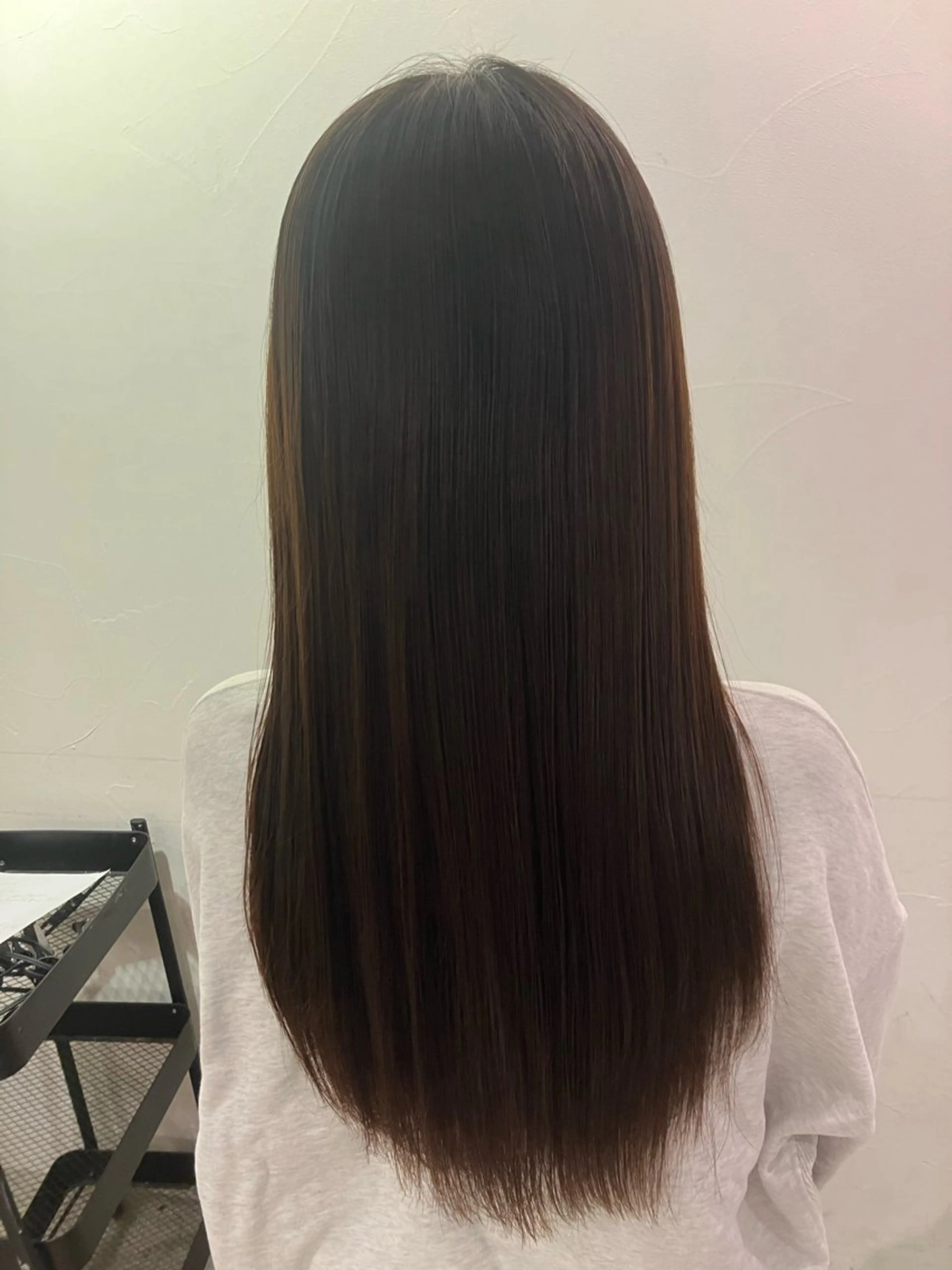 ロング パーマ 髪質改善 縮毛矯正 トリートメント 縮毛矯正 ウルフ・ハイレイヤー 🌟ナカノ・ユウヤのヘアスタイル