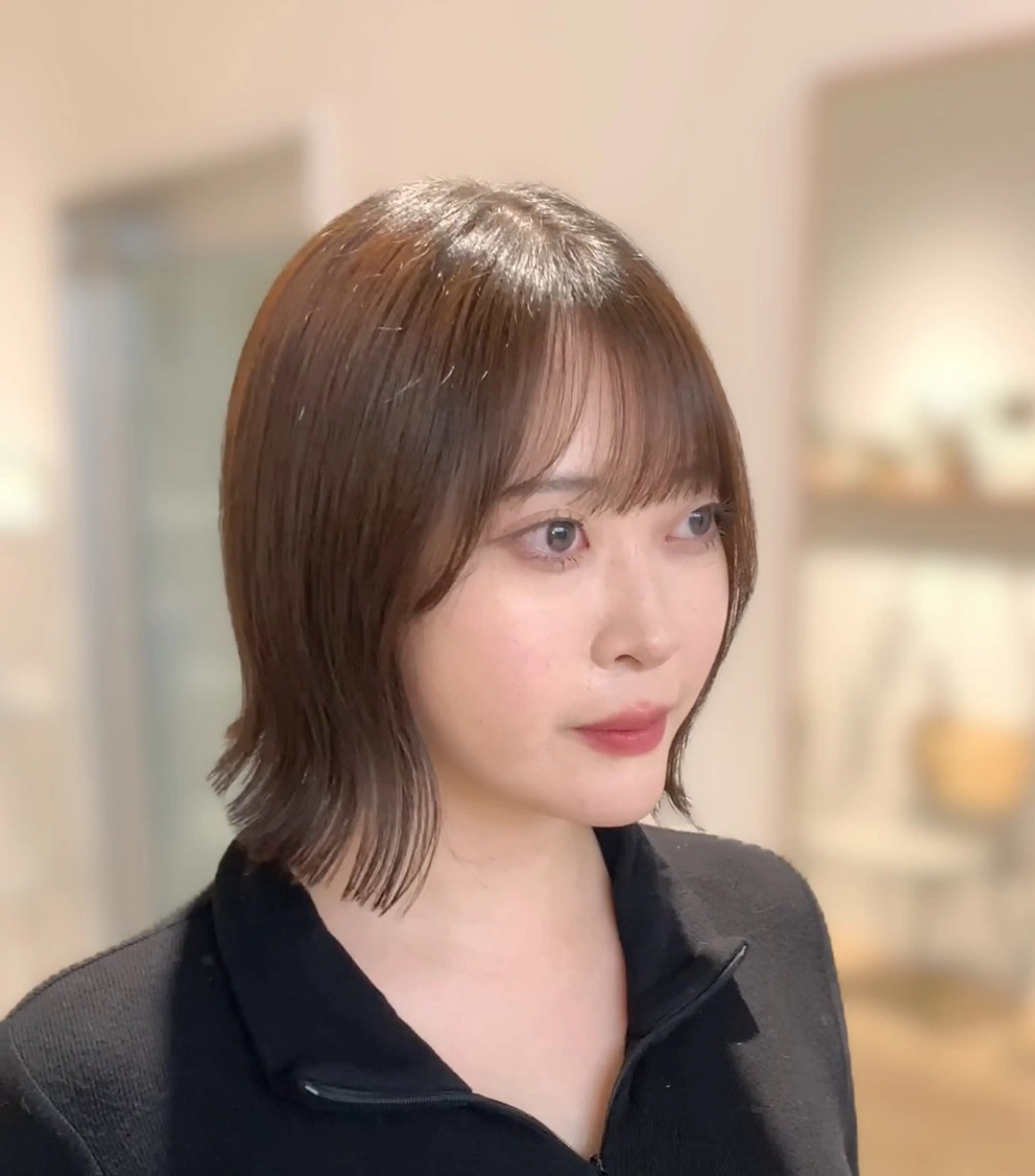 ショート MEGULI所属・新田 琴美/ 透明感/レイヤーのヘアスタイル
