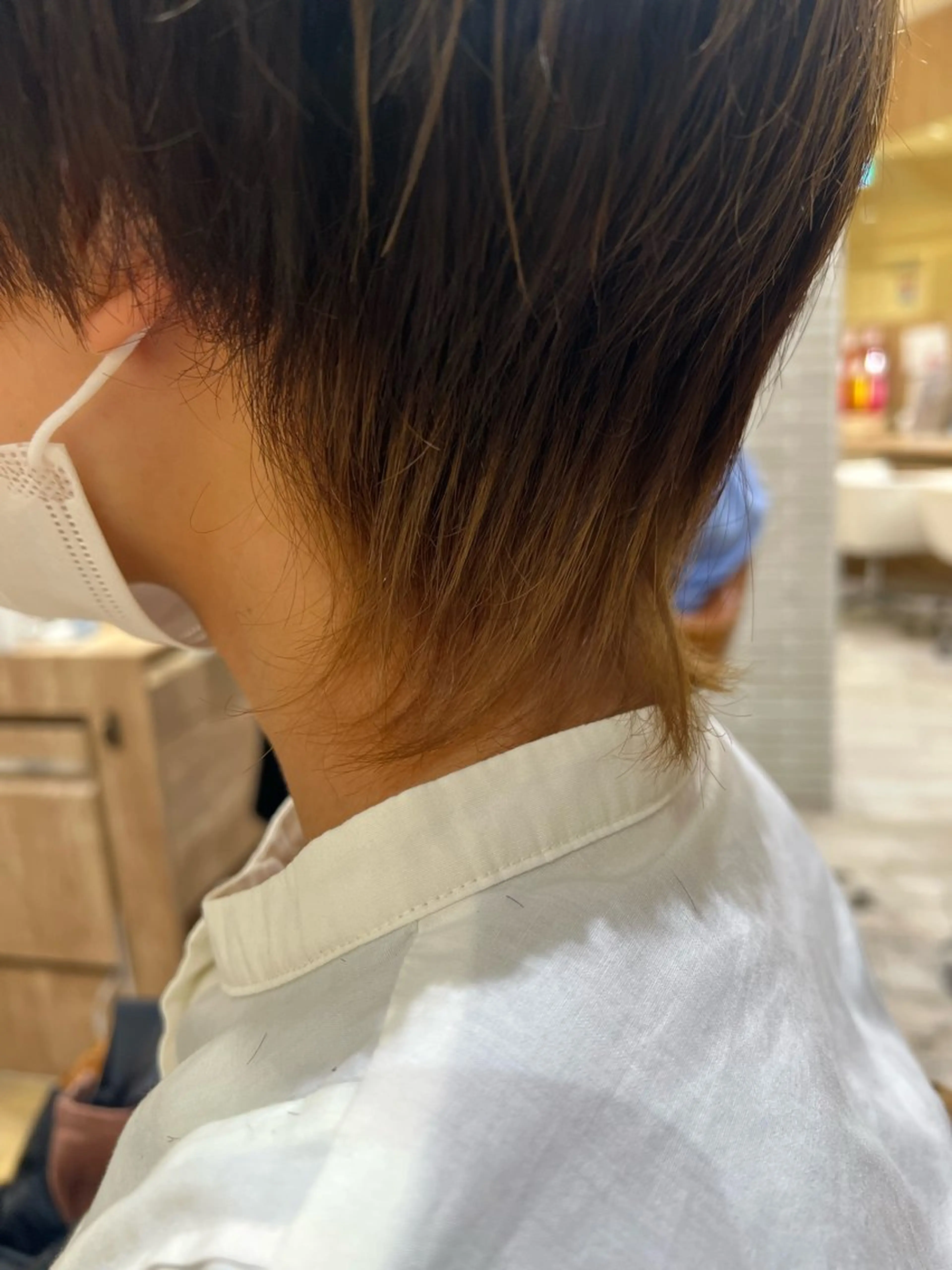 メンズカット＋ダウンパーマ　施術時間90​〜​120分程度の写真