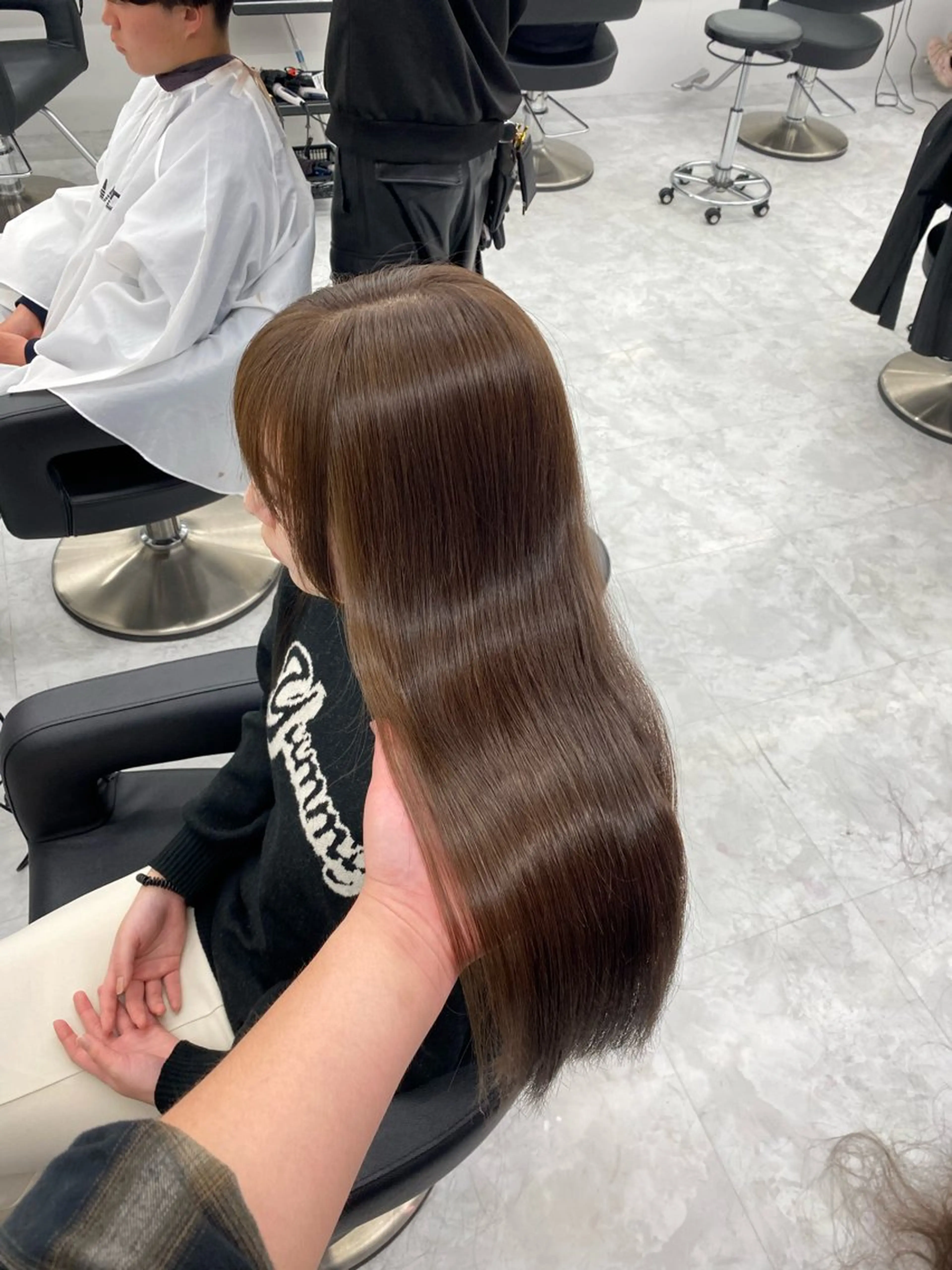 ロング カラー カット ヘアカラー 🔷似合わせのプロ KUMA🔷のヘアスタイル