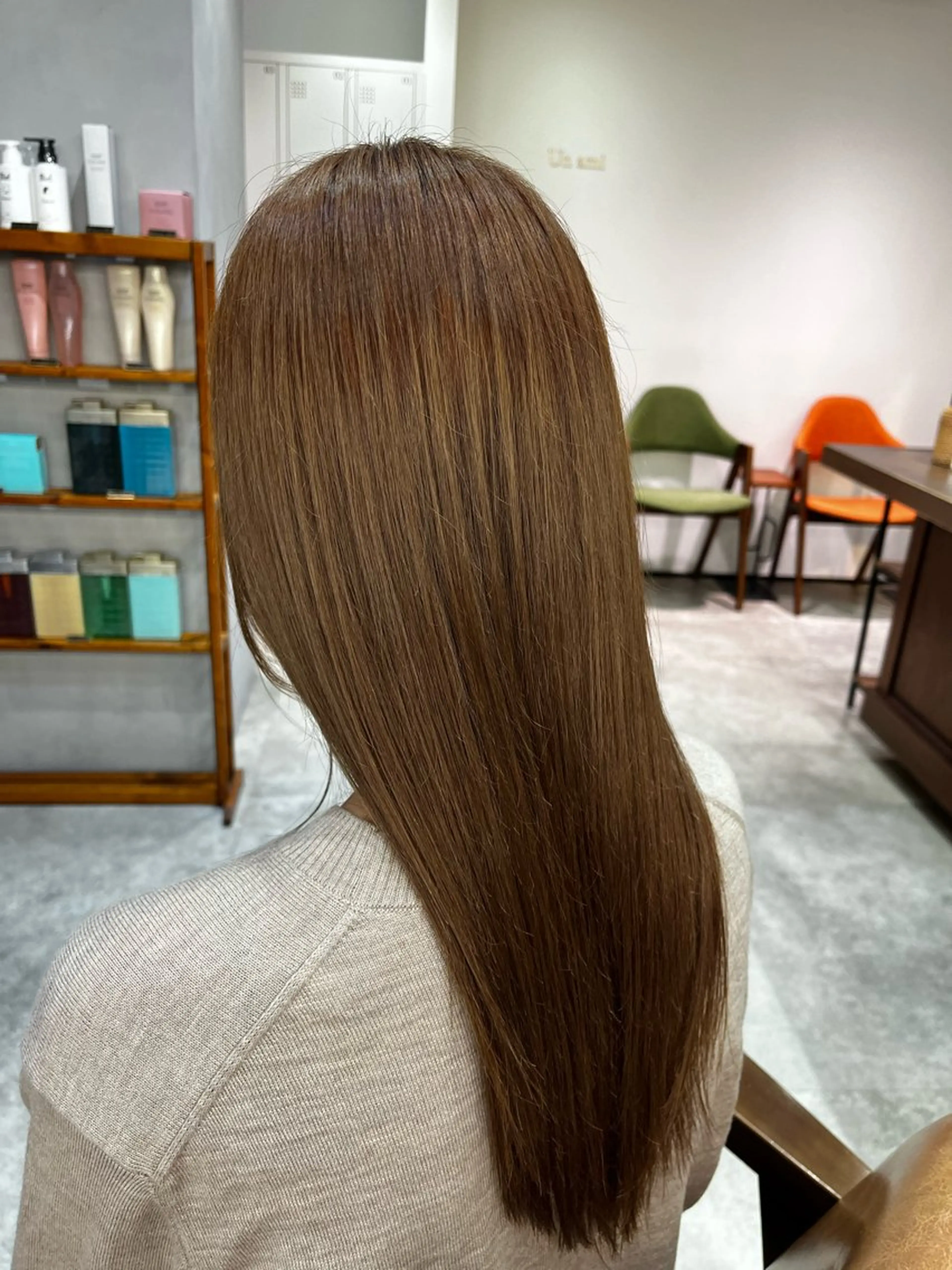 ロング Un ami shibuya所属・平居 舞白のヘアスタイル