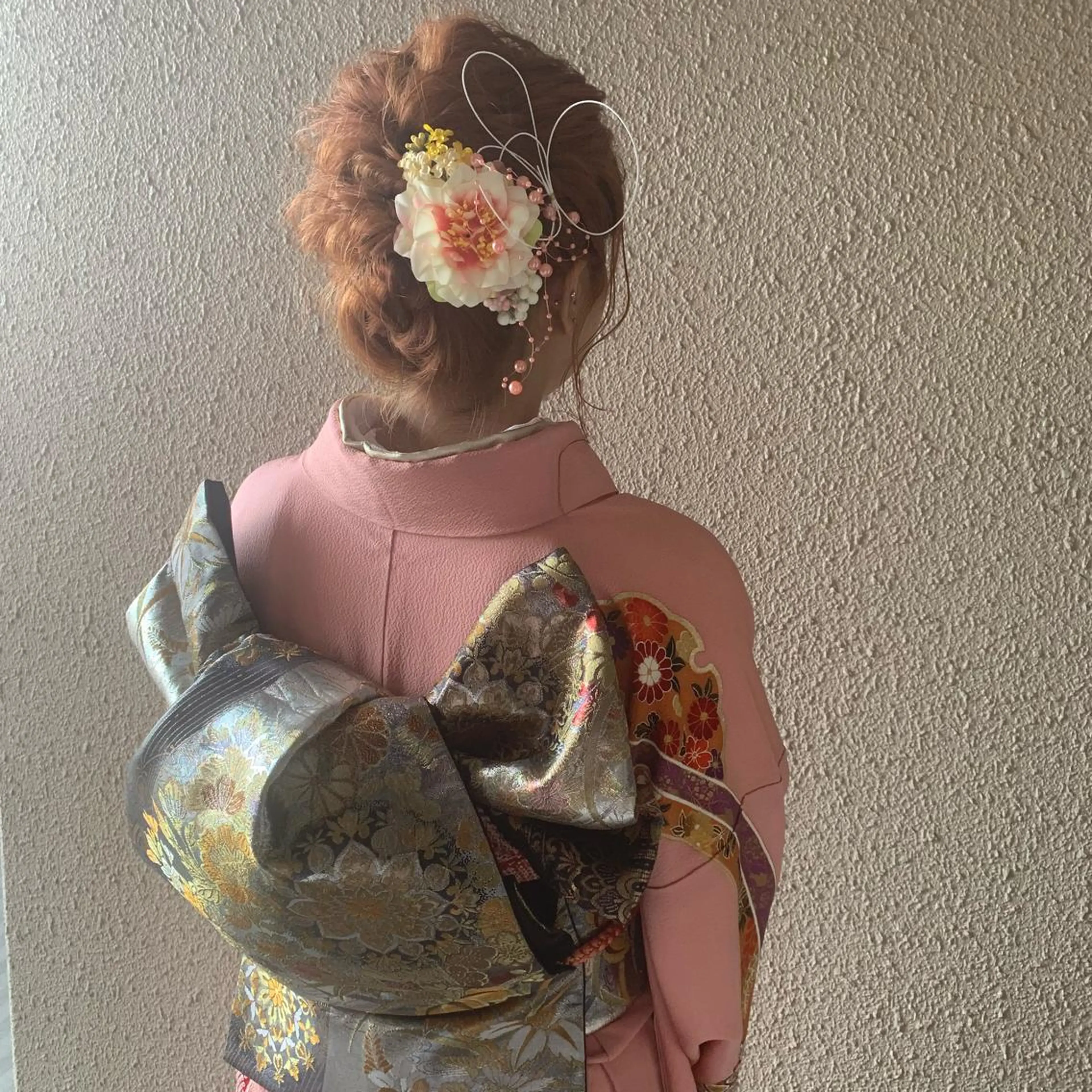 ミディアム ヘアアレンジ 成人式 着付け chouette/ 根本優希のヘアスタイル