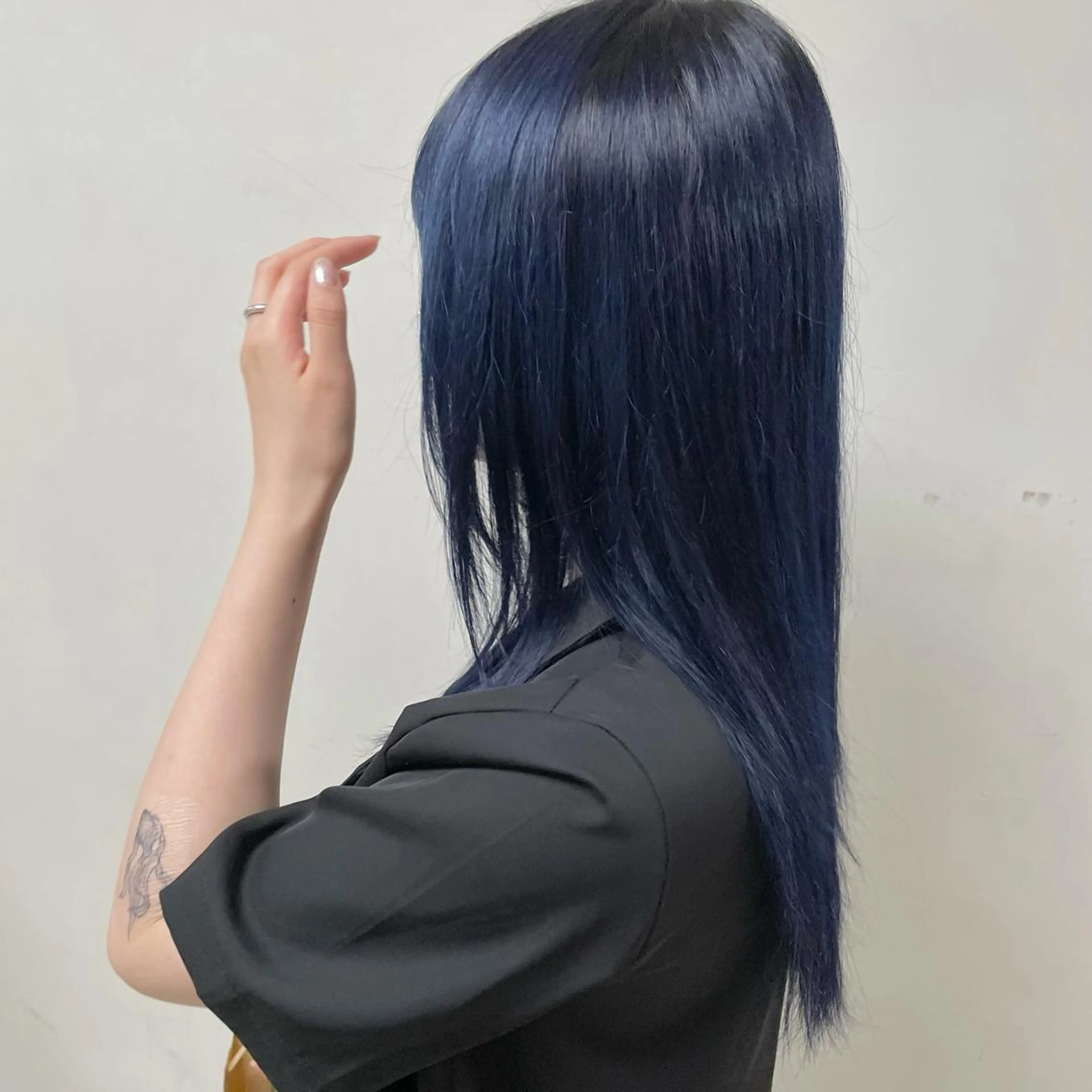 ロング カラー ヘアアレンジ カット ヘアカラー トリートメント maoブリーチ無し 似合わせカラーのヘアスタイル